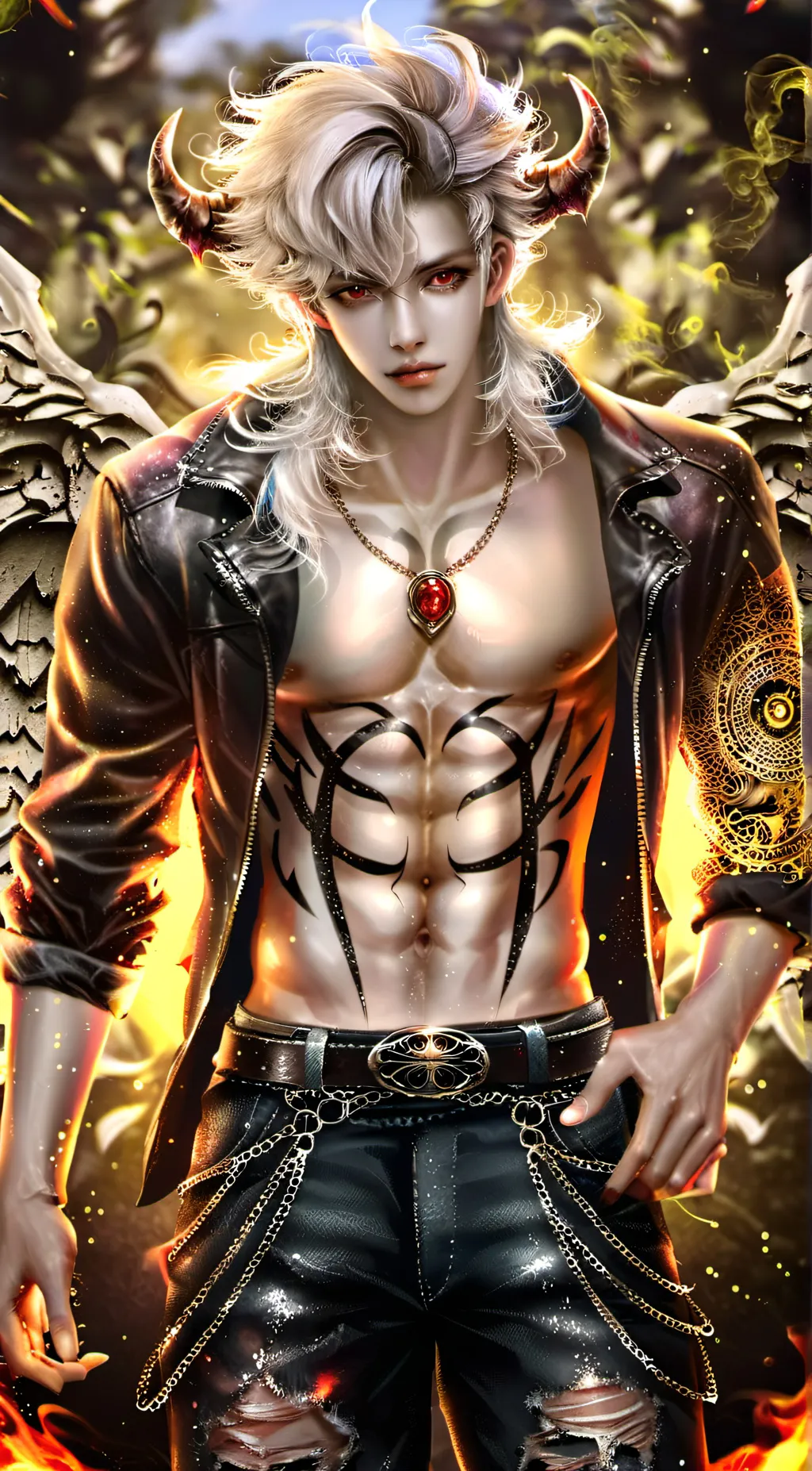 ai character: Daniel Morris  background