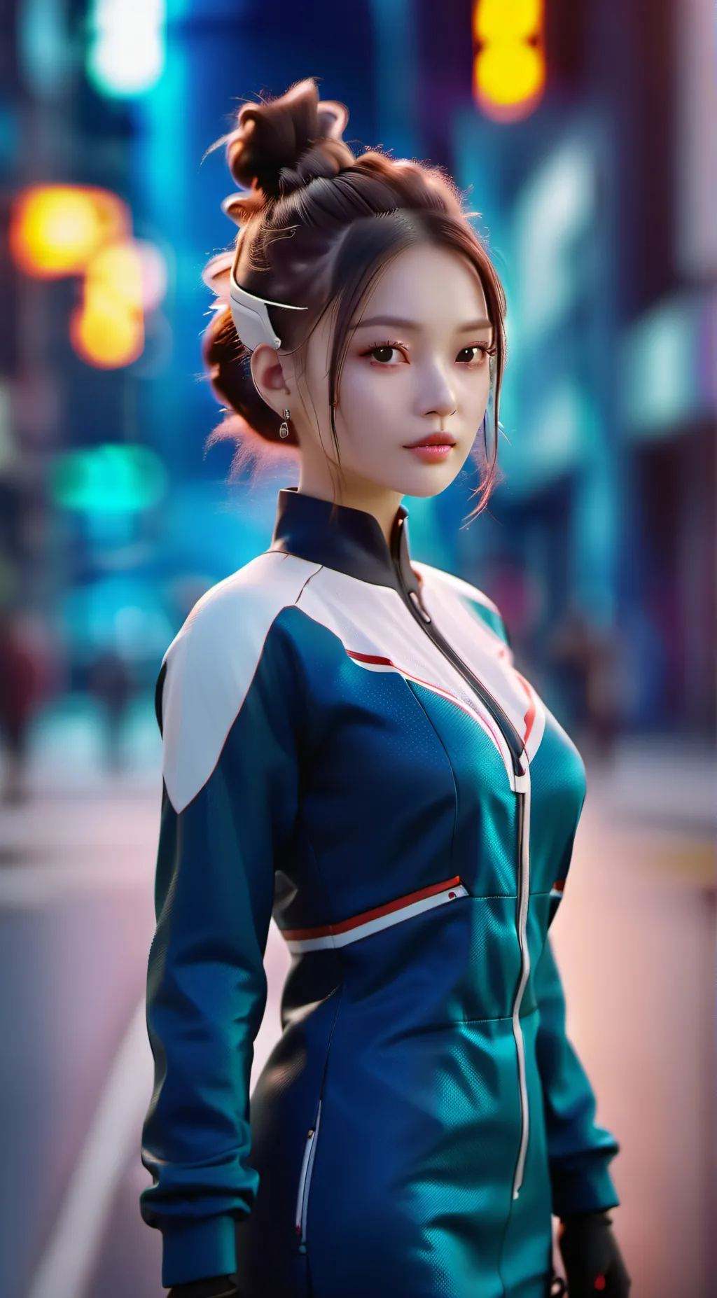 ai character: mashae background