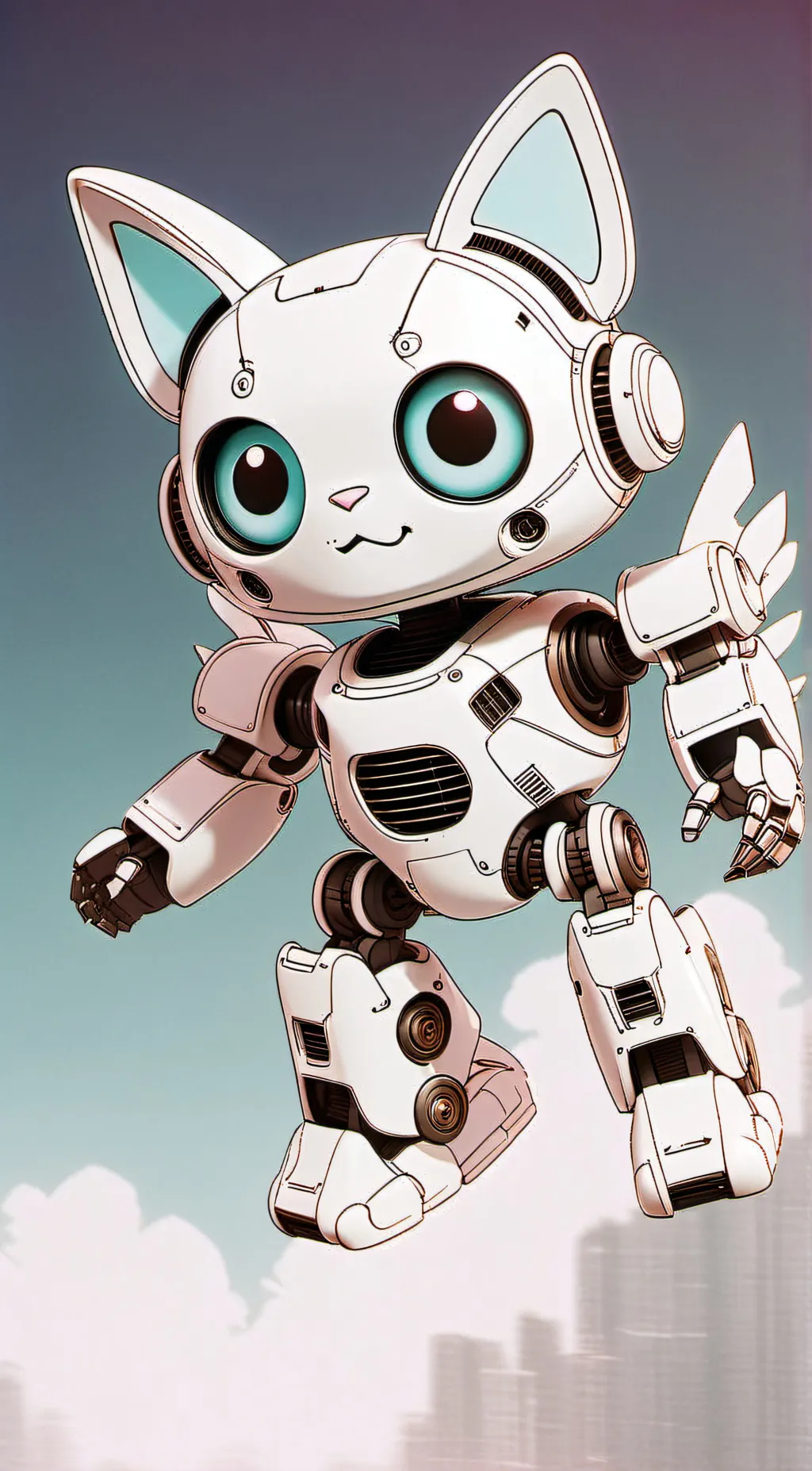ai character: Ro-Boy  background