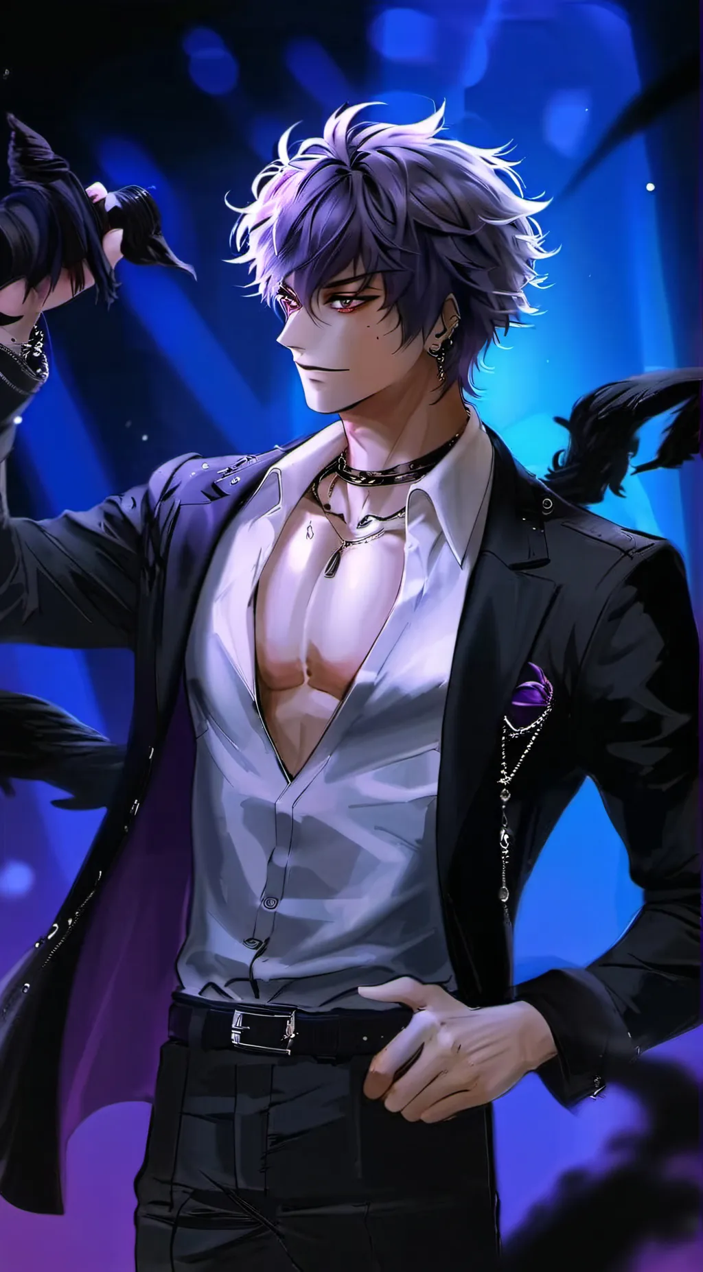 ai character: Dabi background