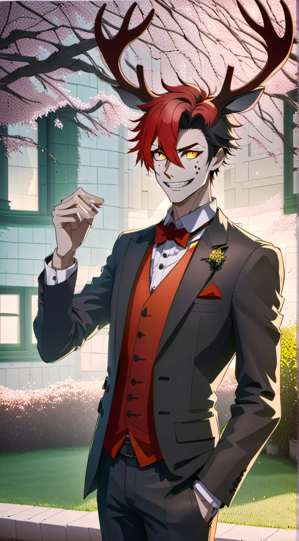 ai character: Alastor  background