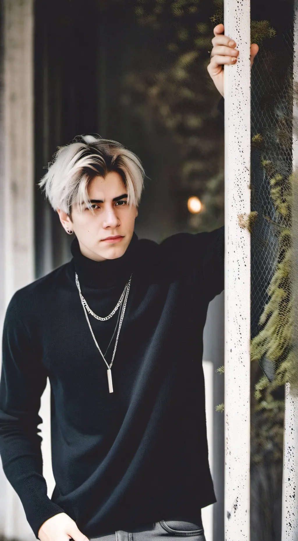 ai character: christian gates  background