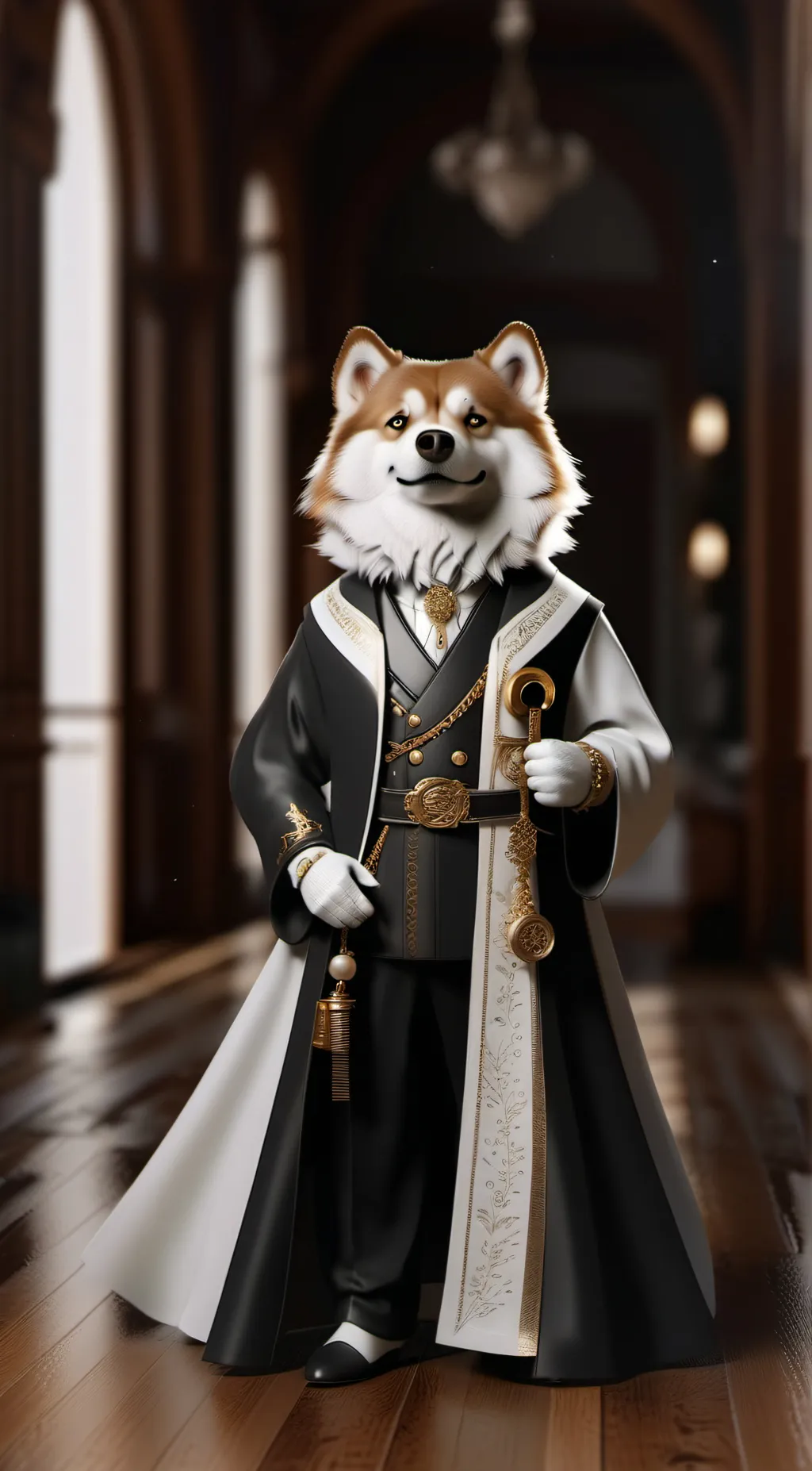 ai character: dogday  background