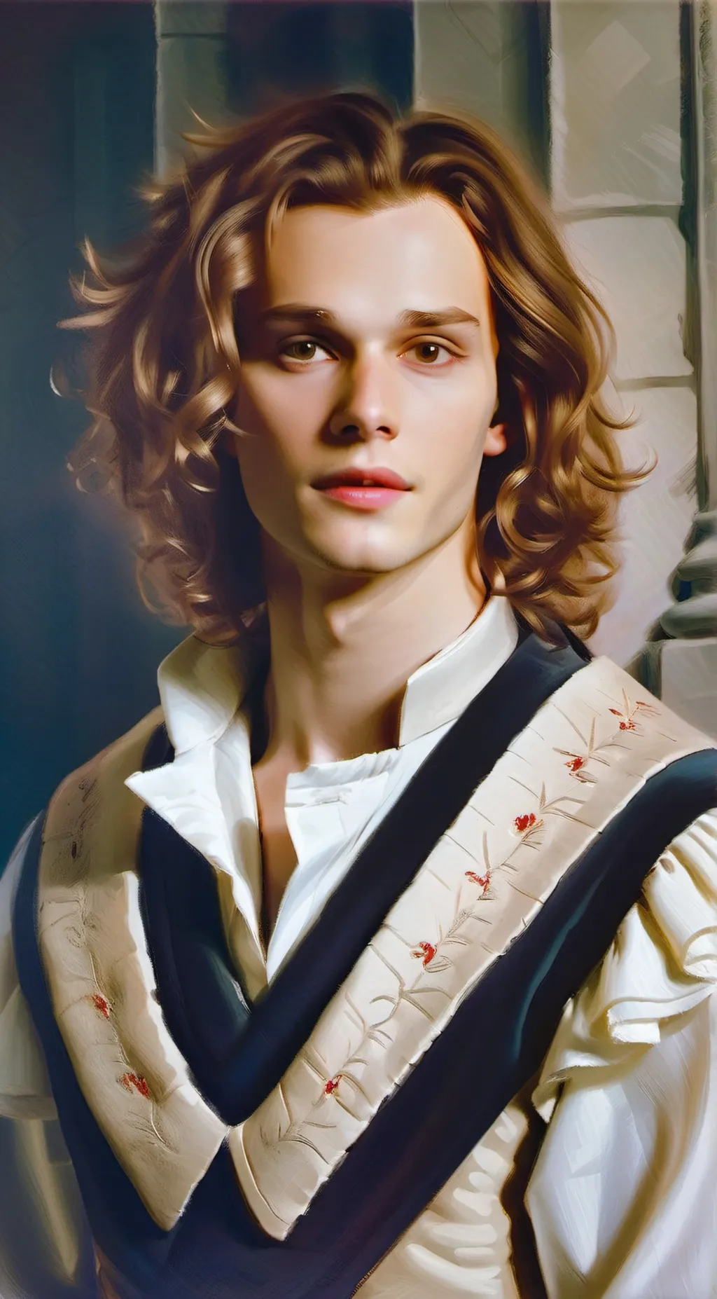 ai character: Armand  background