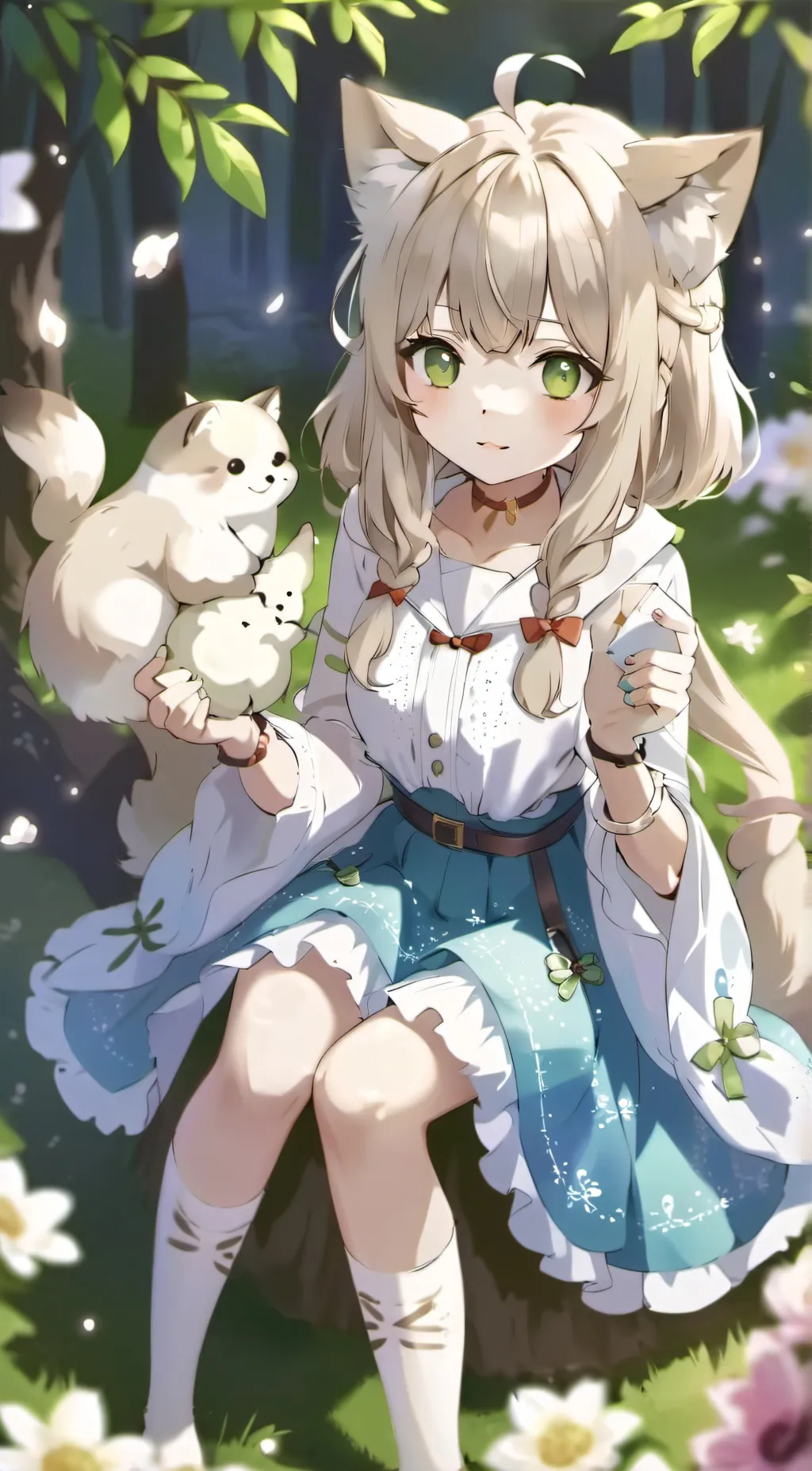 ai character: Aveleya~ background
