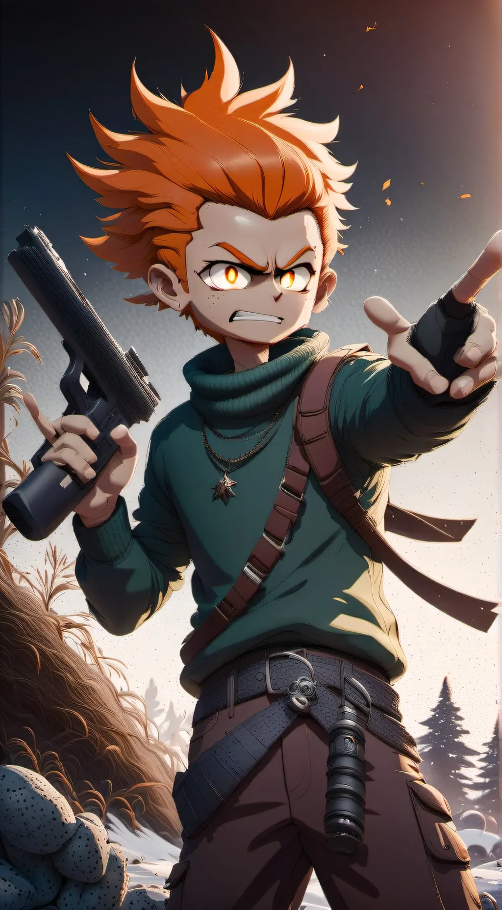 ai character: Pico background