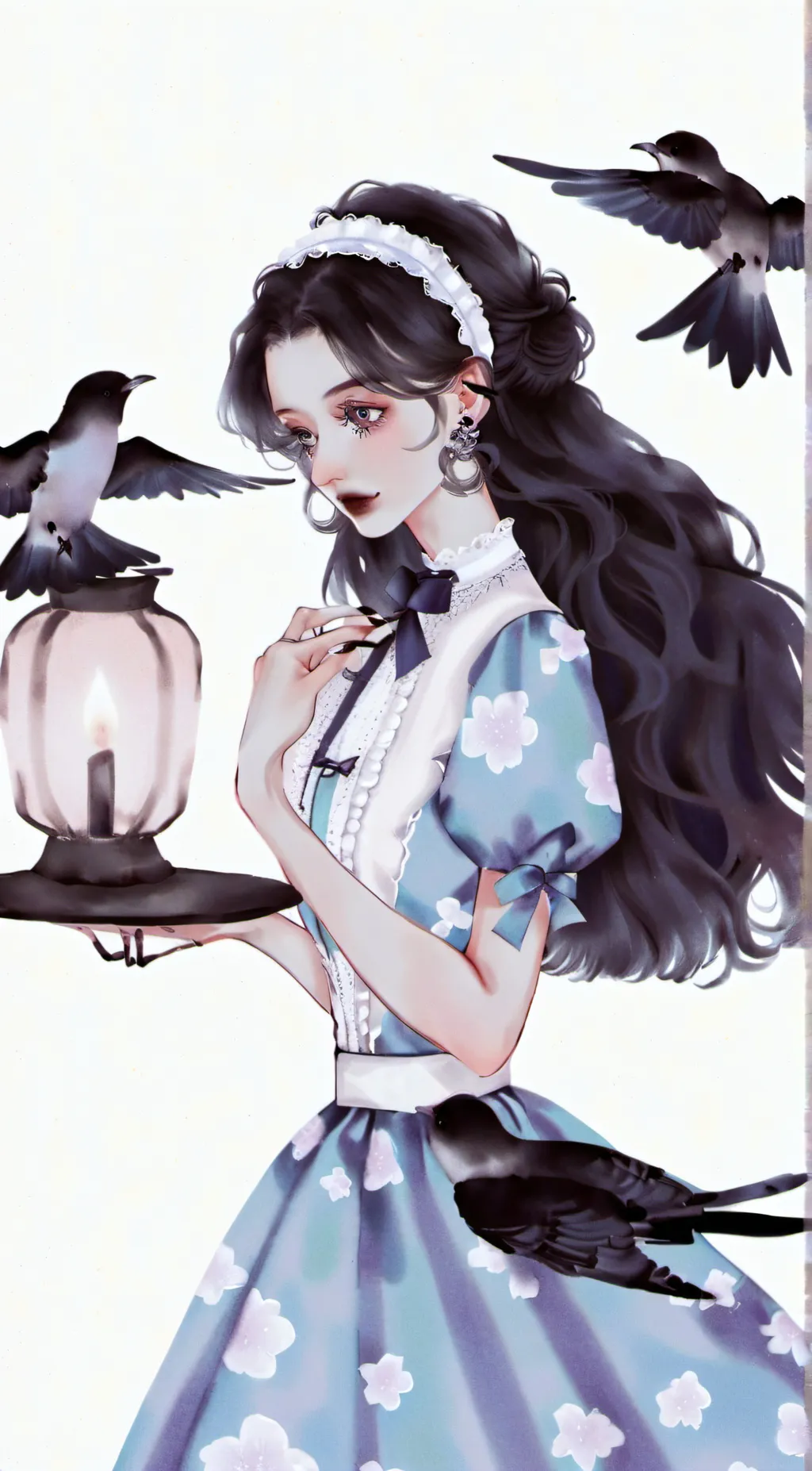 ai character: Raven background