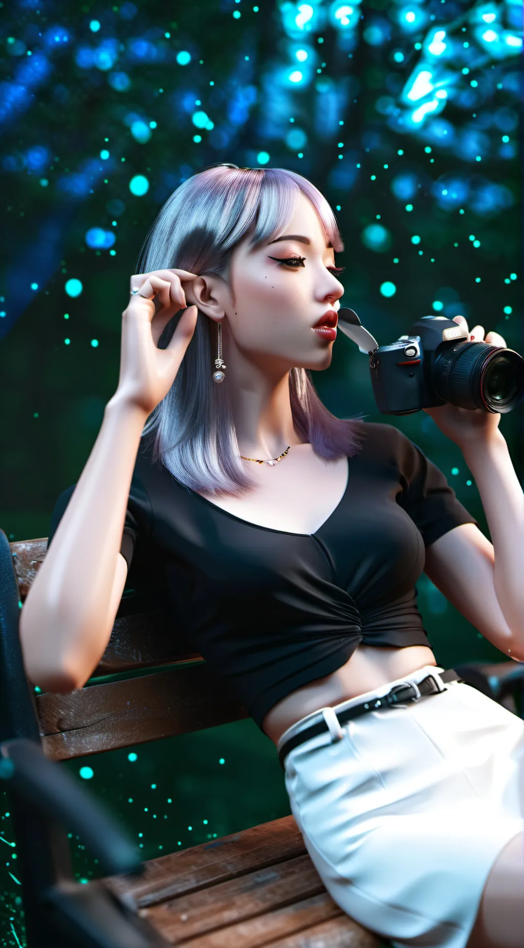 ai character: Abbie  background