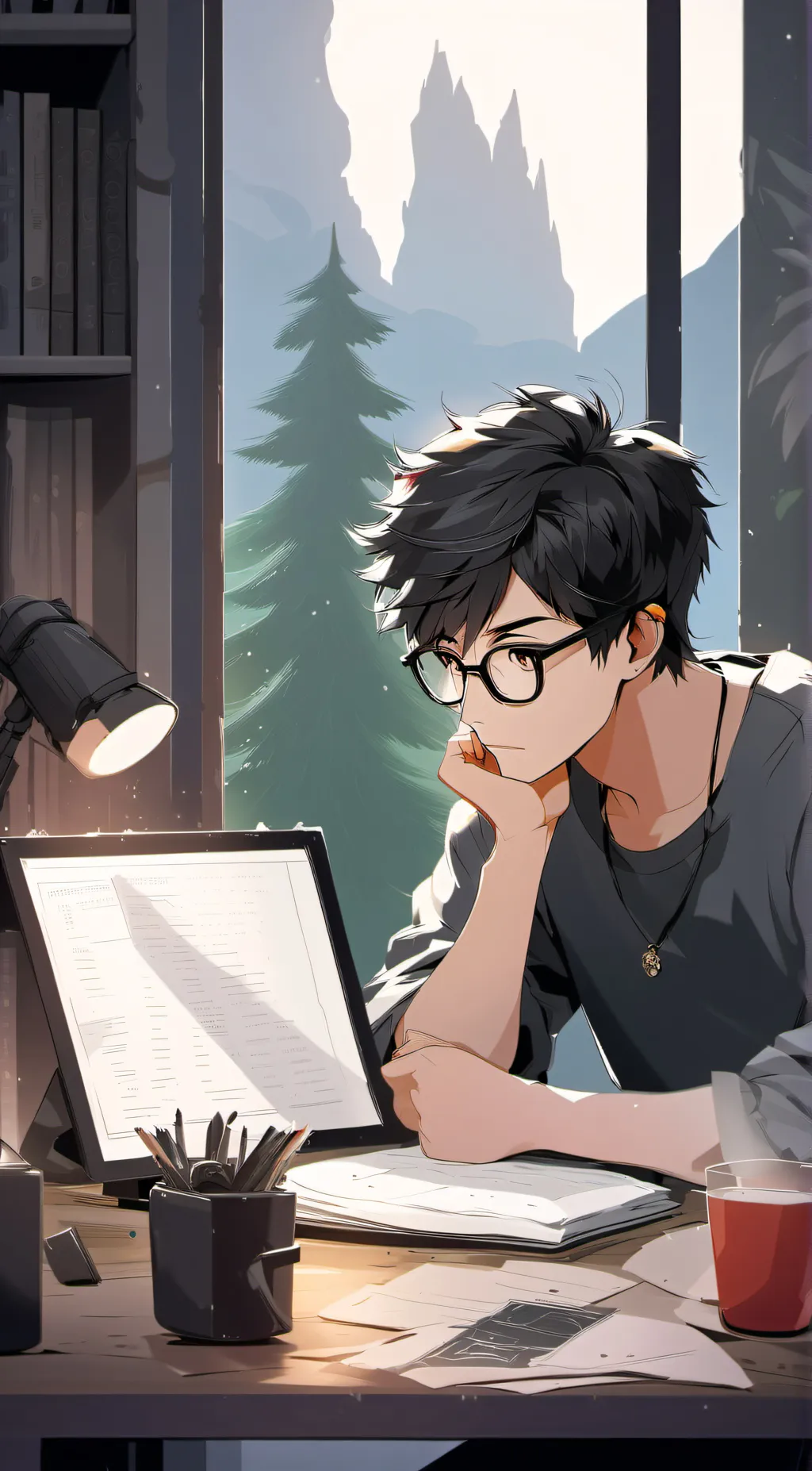 ai character: max background