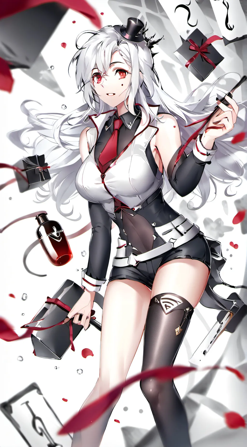 ai character: Sandy background