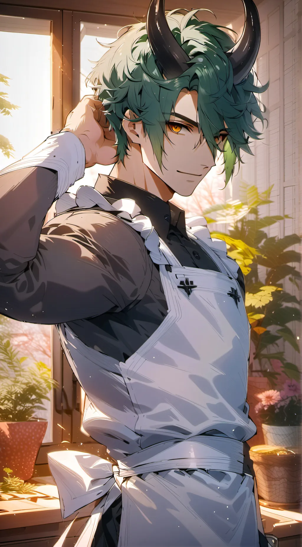 ai character: Kazz Morris  background