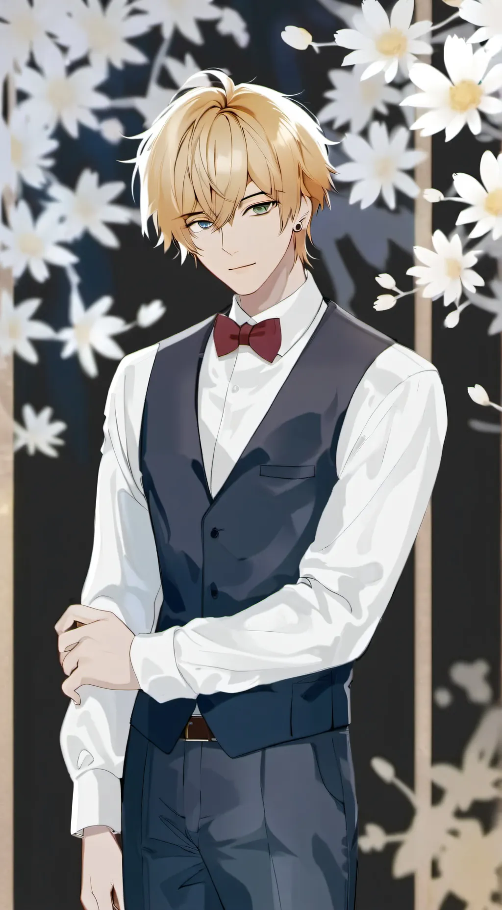 ai character: luca  background