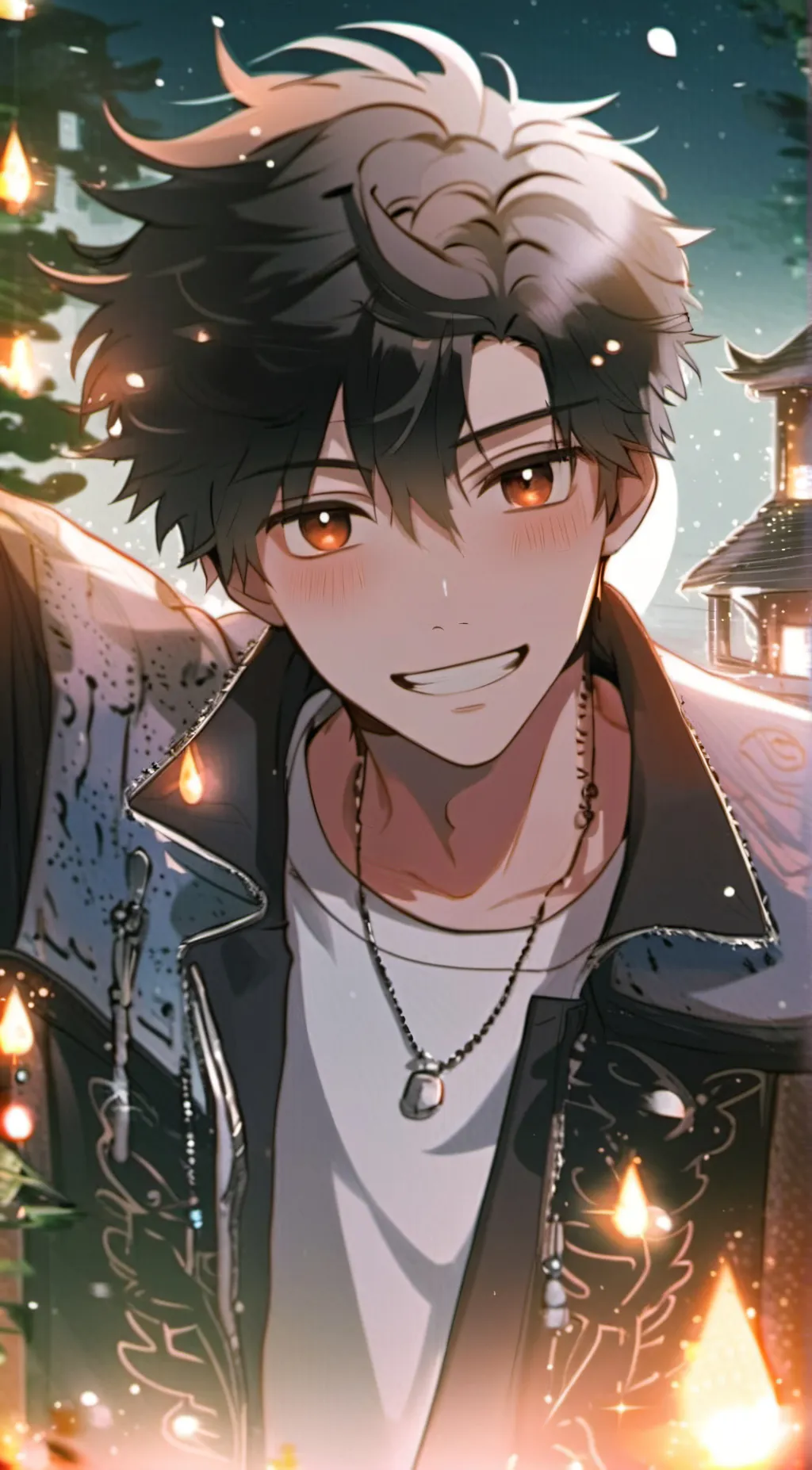 ai character: Max  background