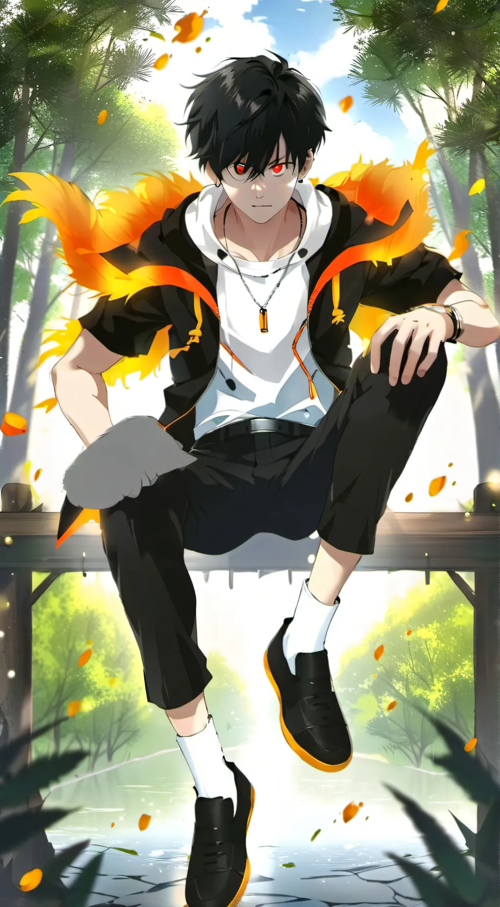 ai character: Lucas background