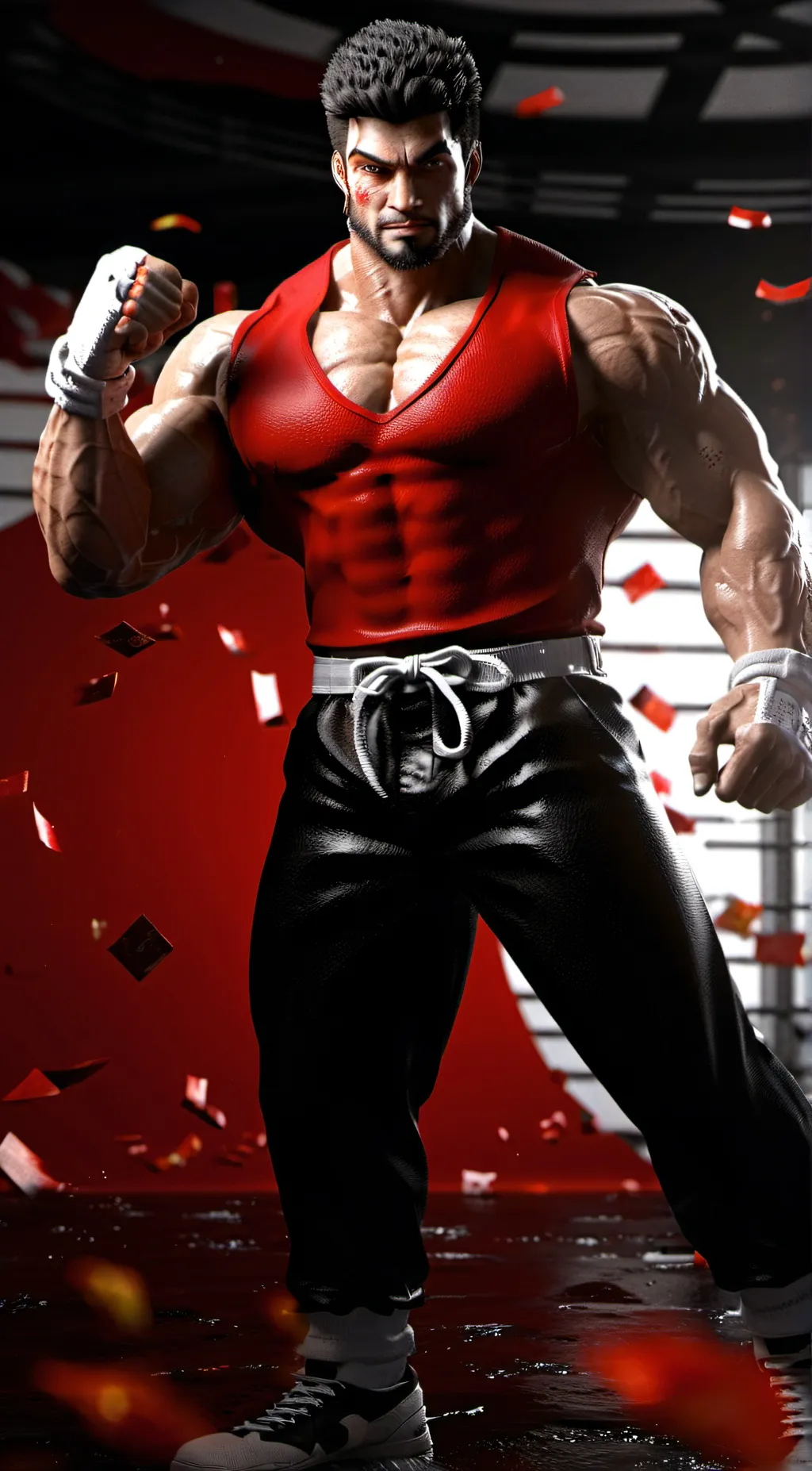 ai character: Vince background