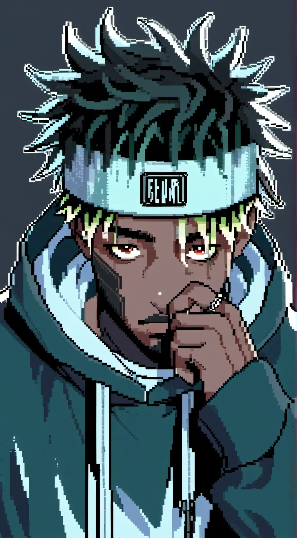 ai character: Juice WRLD background