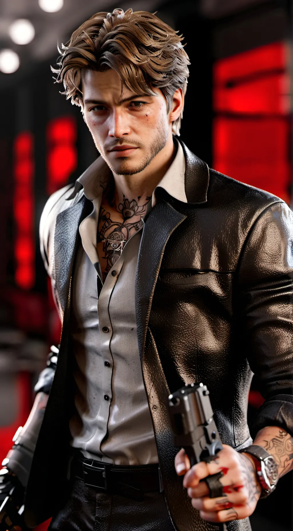 ai character: louis background