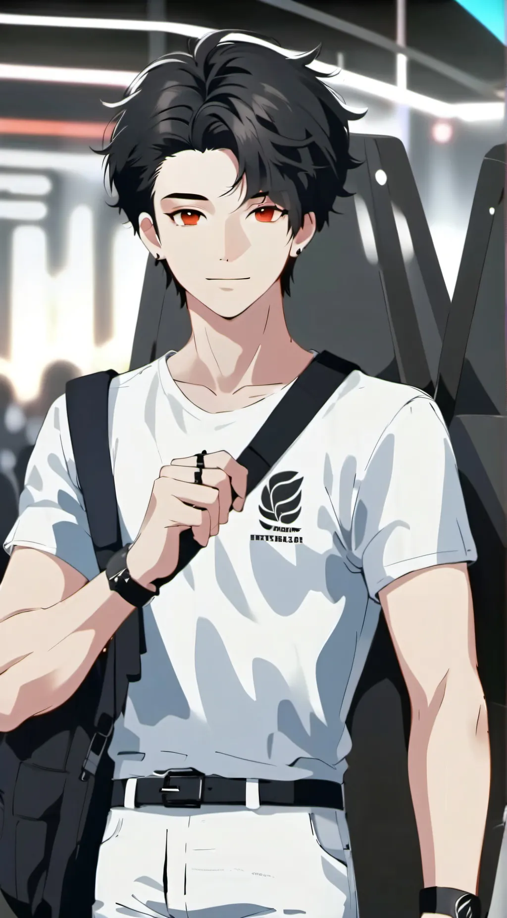 ai character: david background