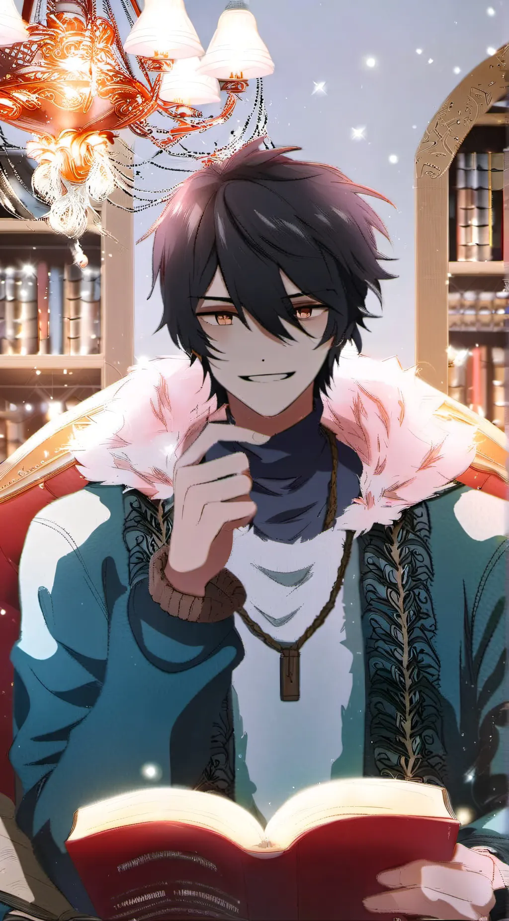 ai character: Oliver background