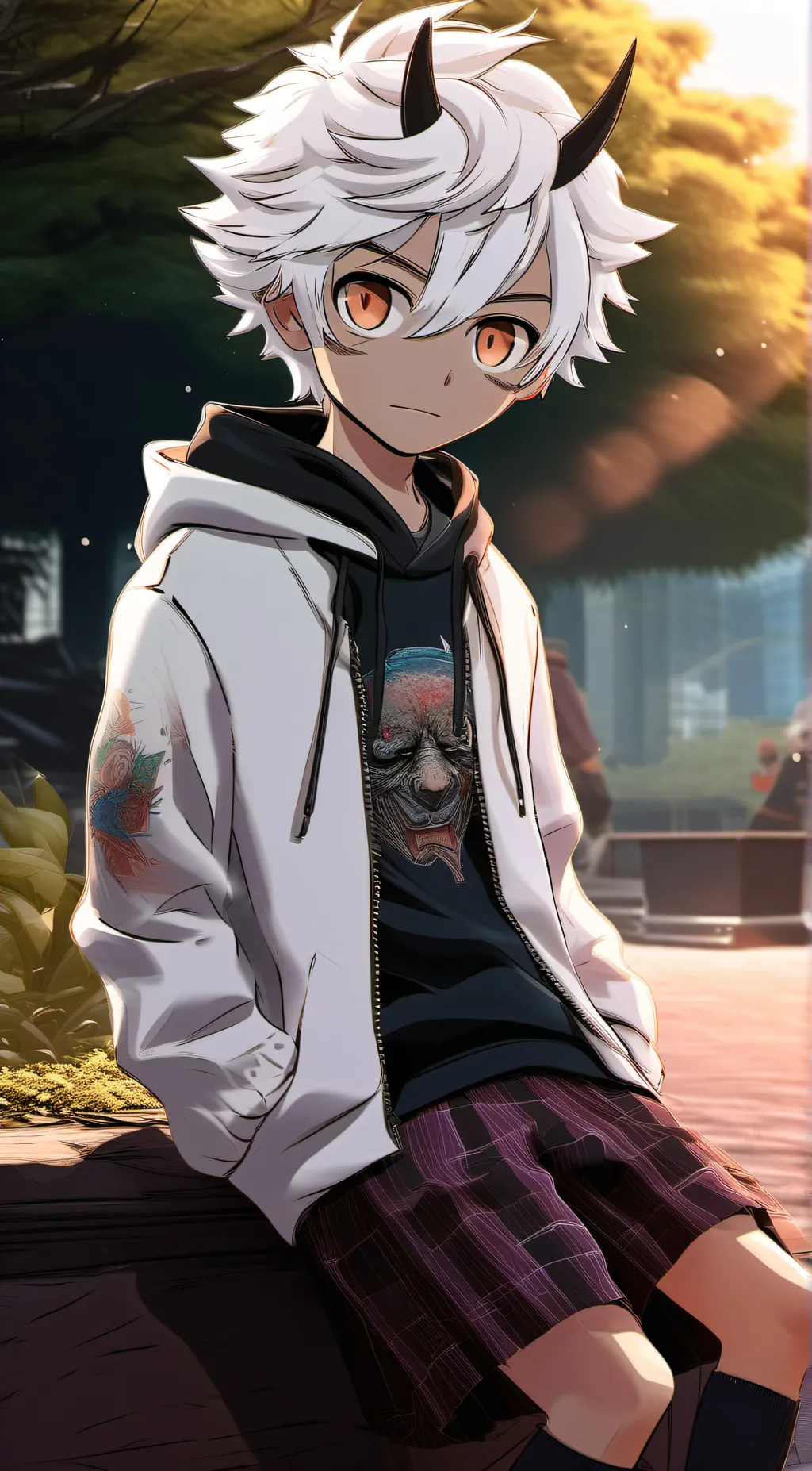 ai character: Kai background