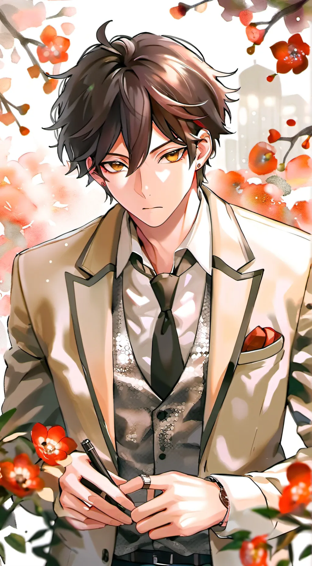 ai character: Aki background