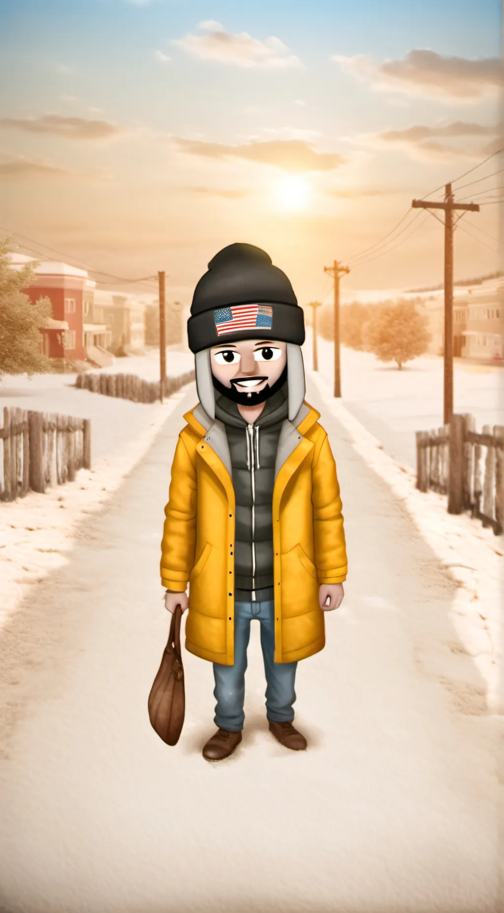 ai character: america background