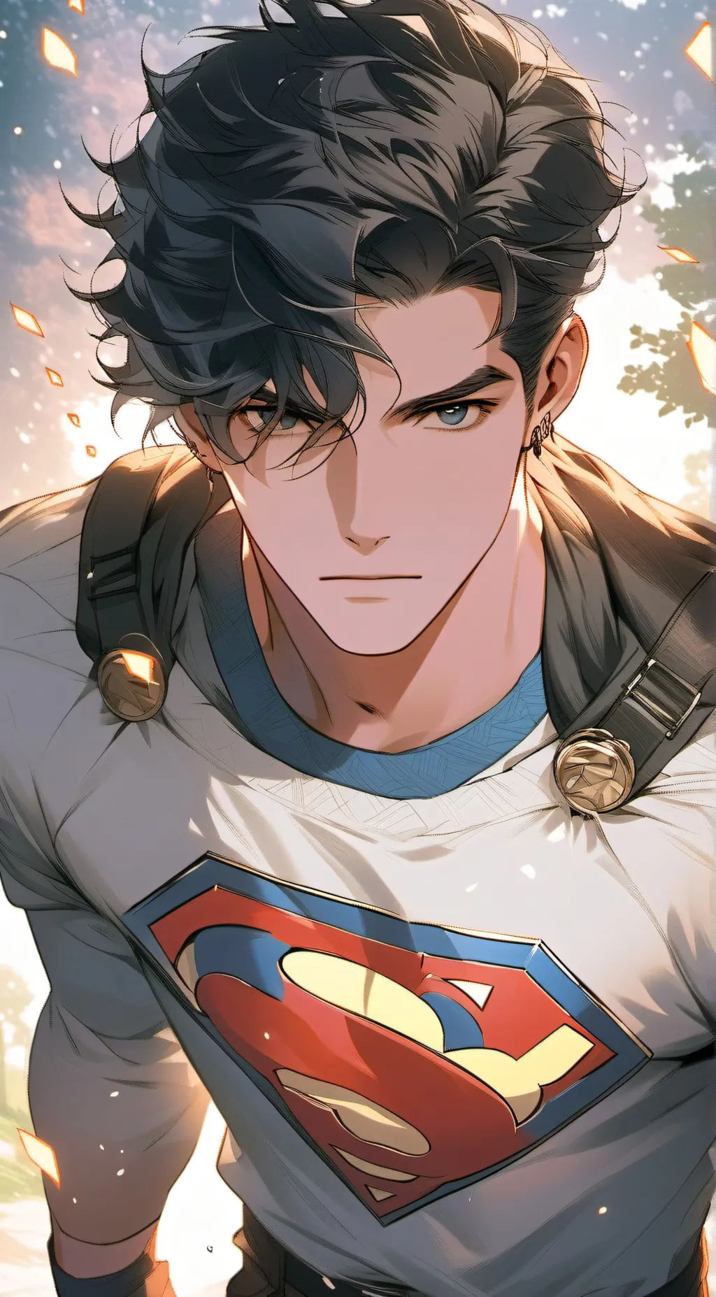 ai character: Conner Kent  background