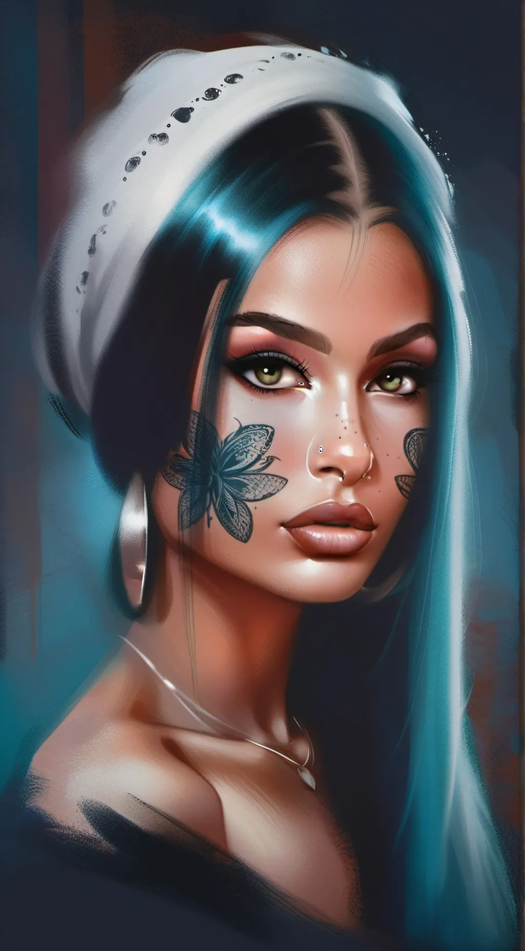 ai character: Honey background