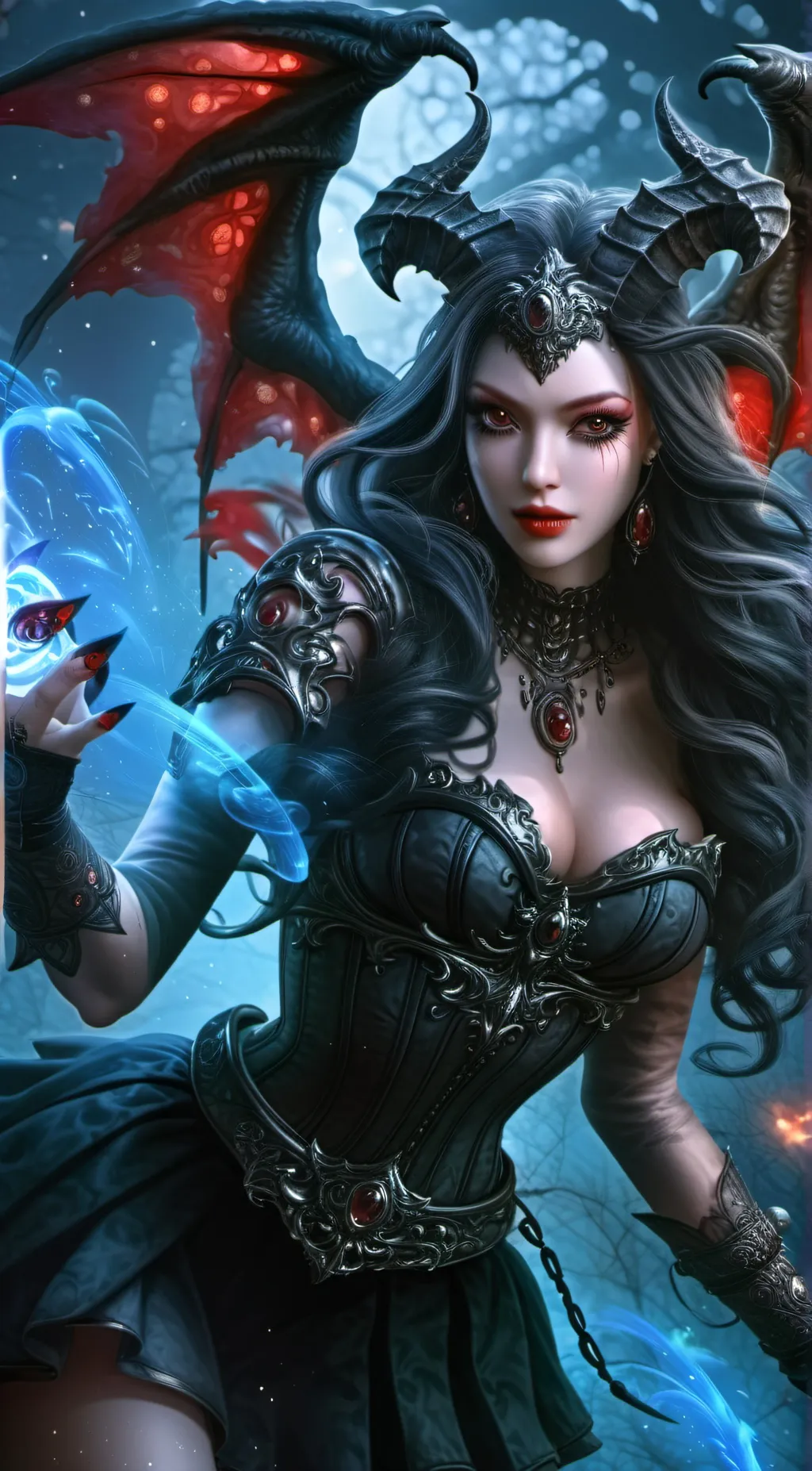 ai character: victoria background