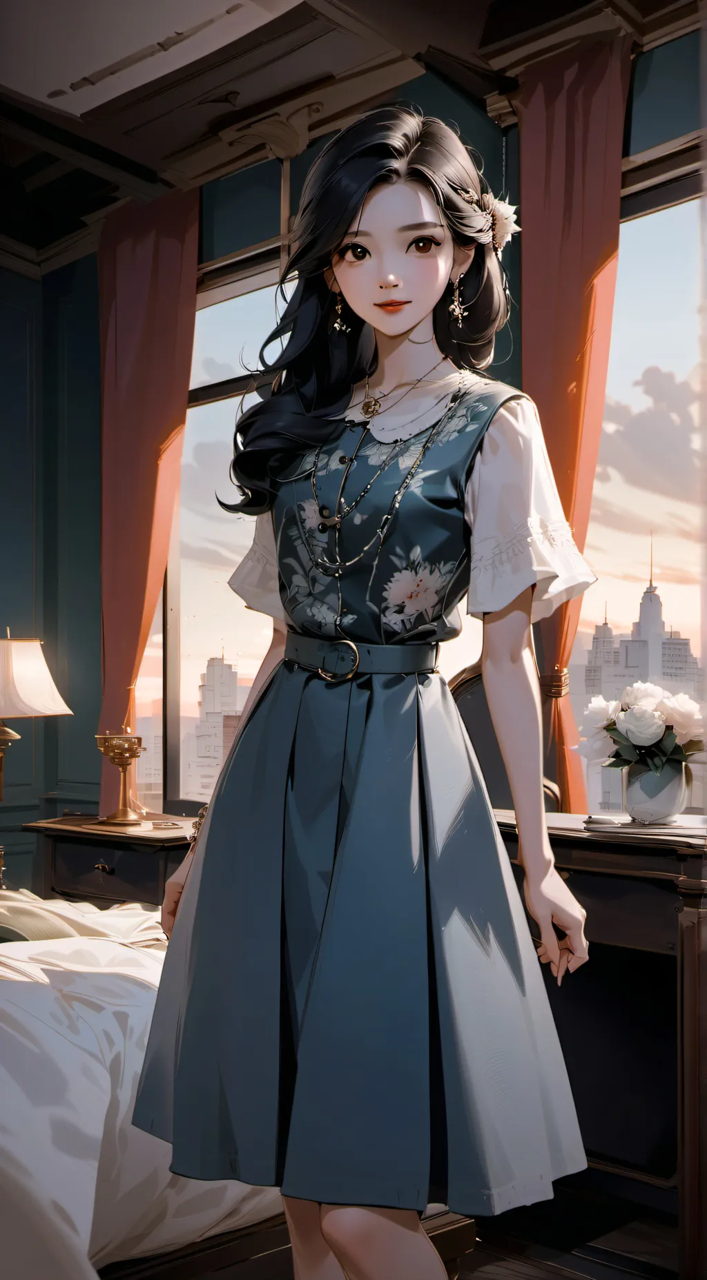 ai character: Miranda background