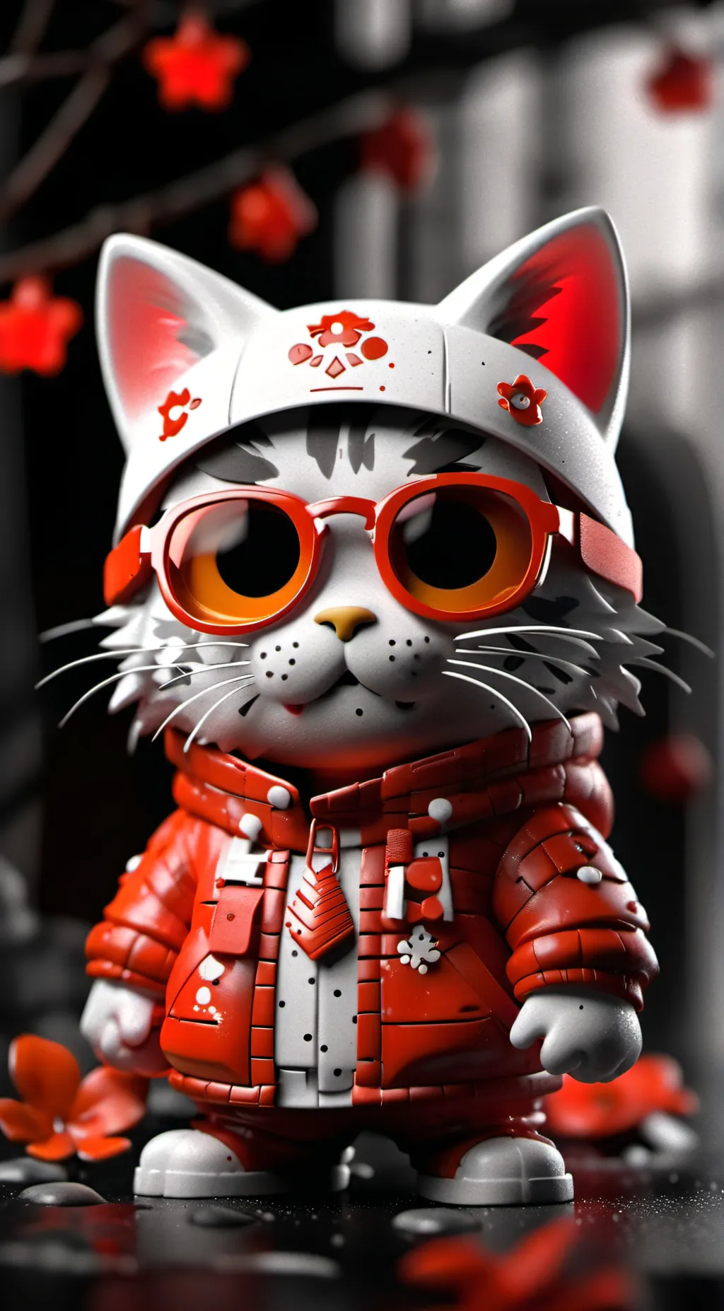 ai character: DaCat  background