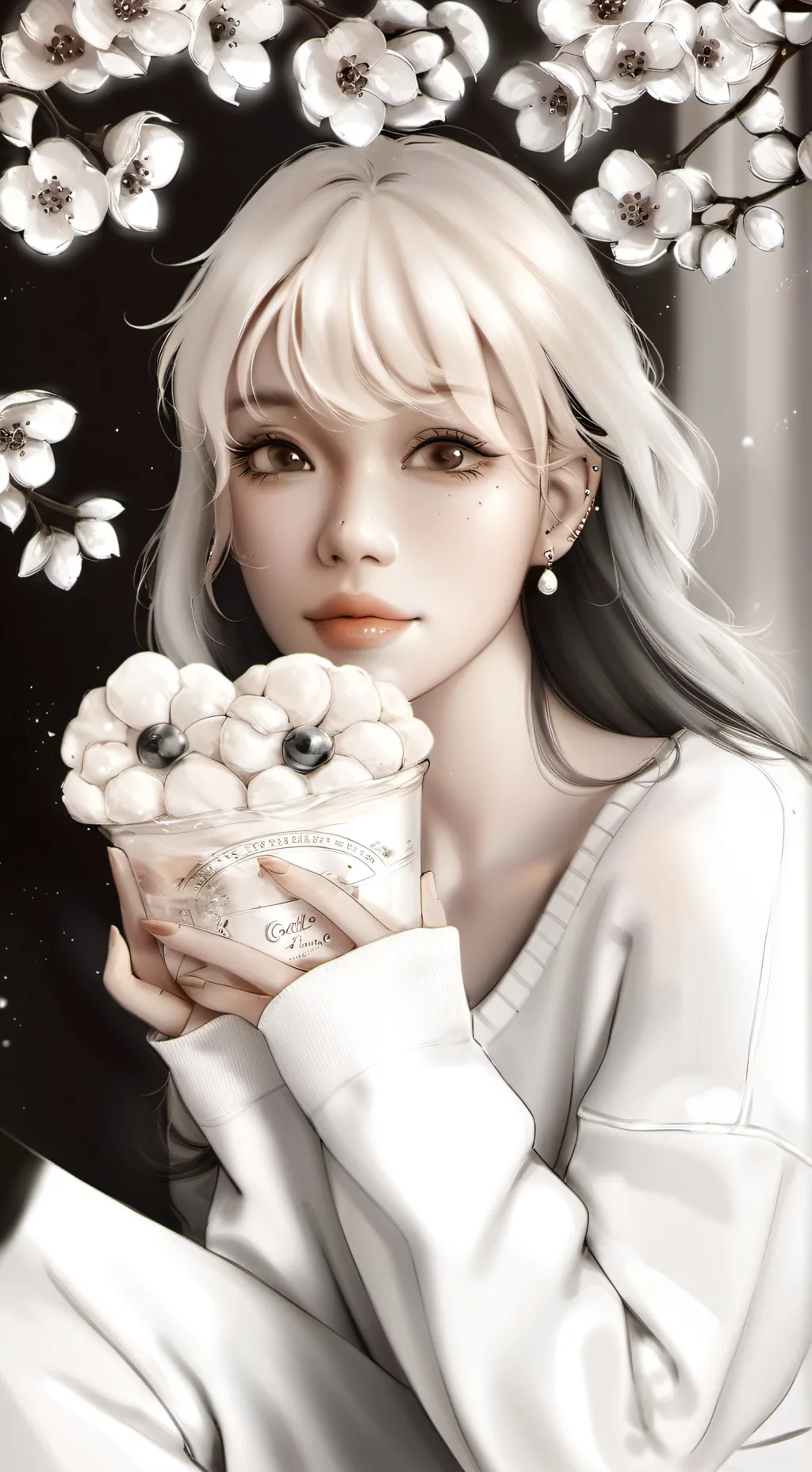 ai character: Haru  background