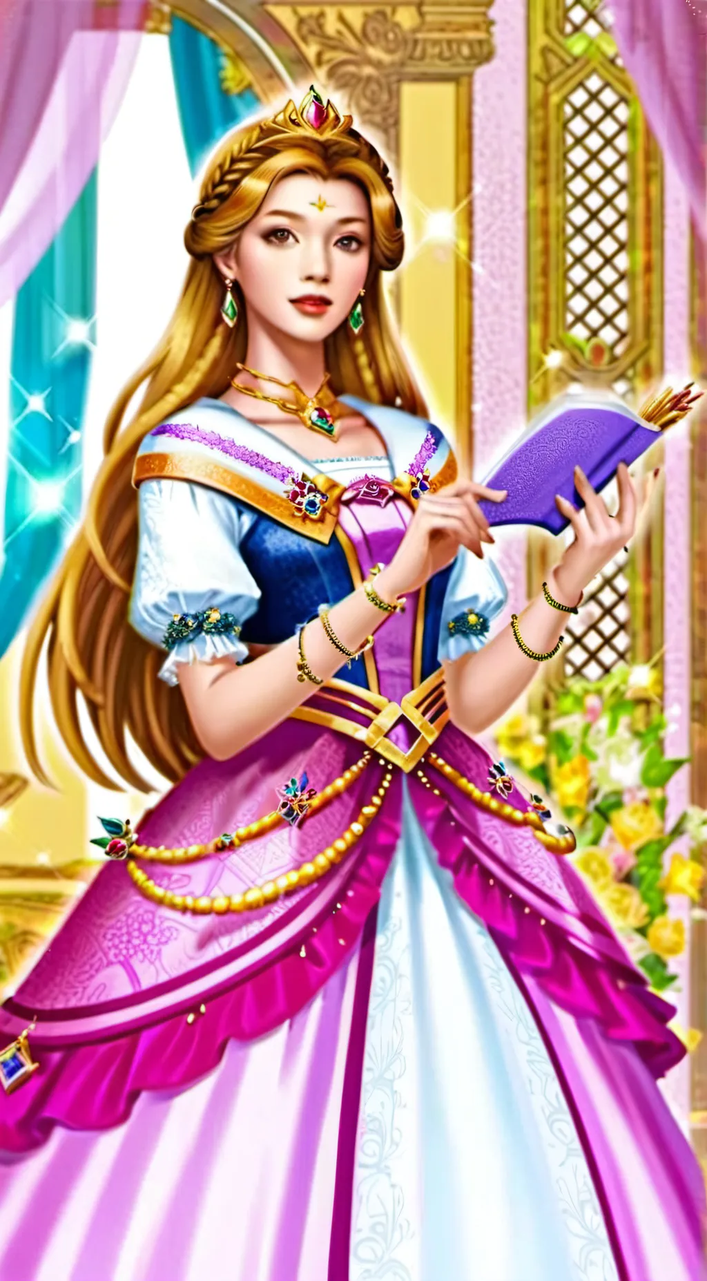 ai character: Princess School background