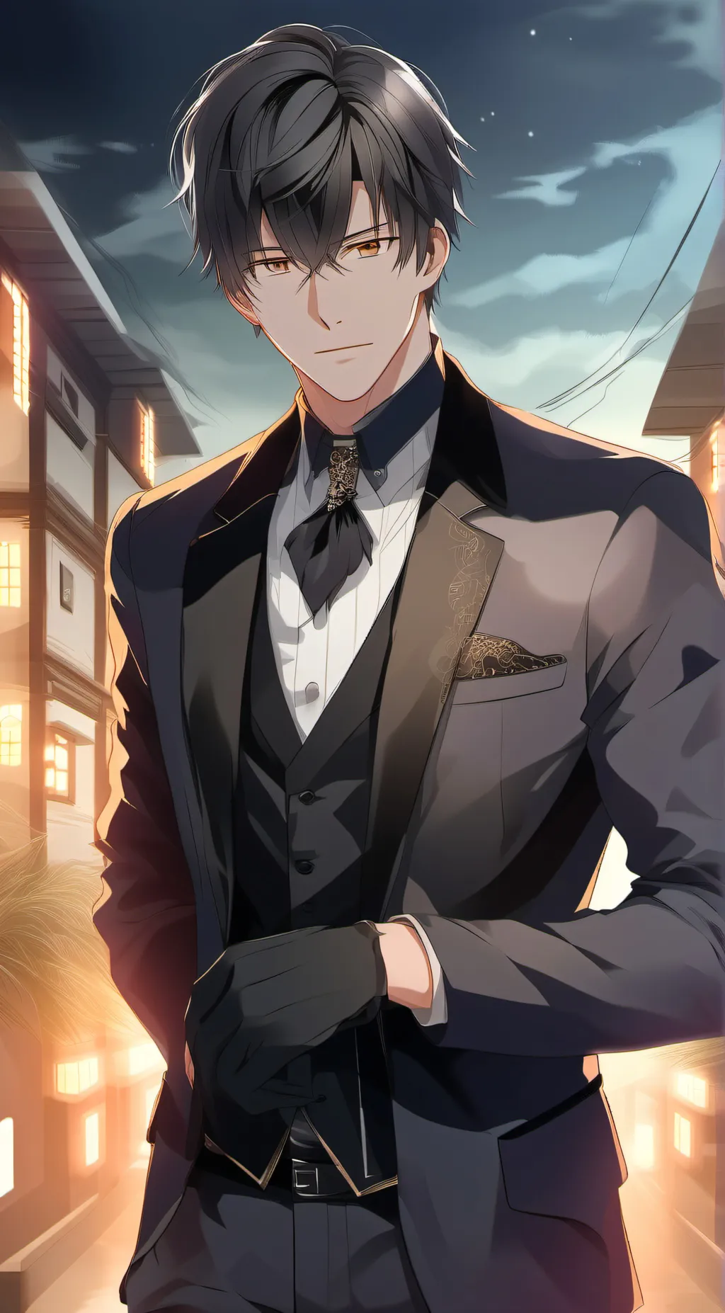 ai character: ley background