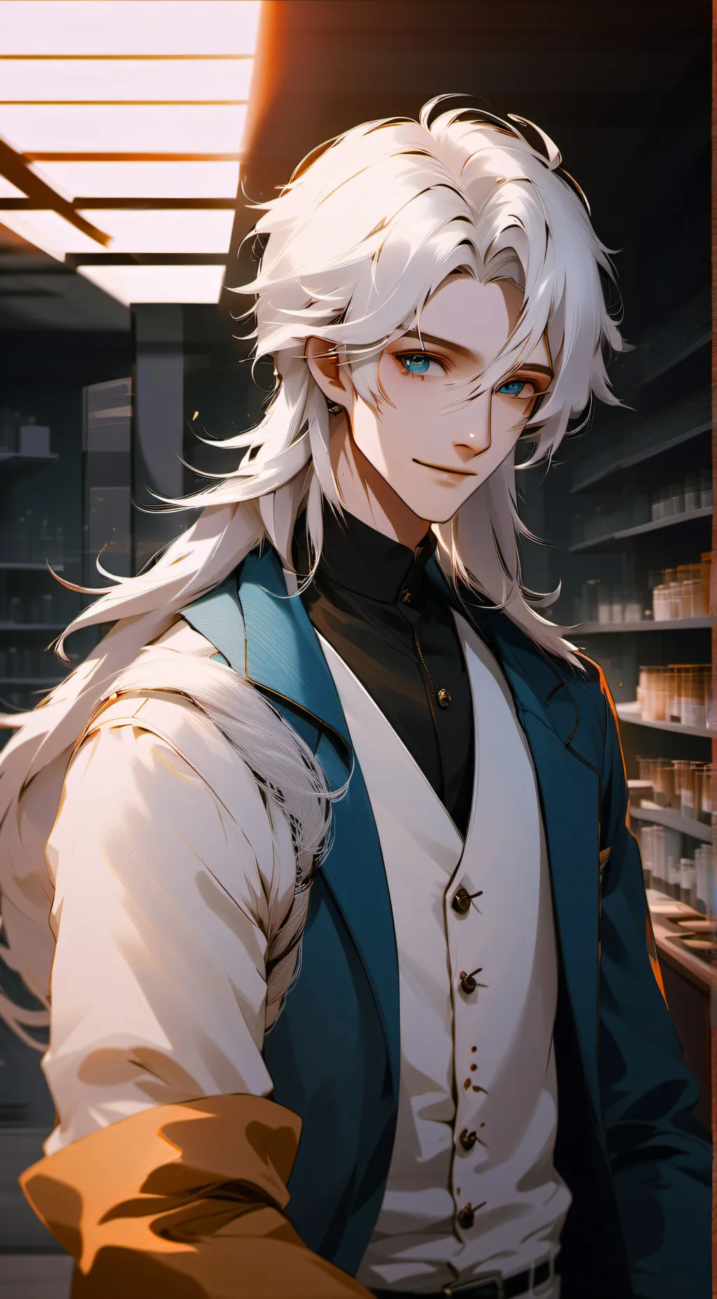ai character: Max background