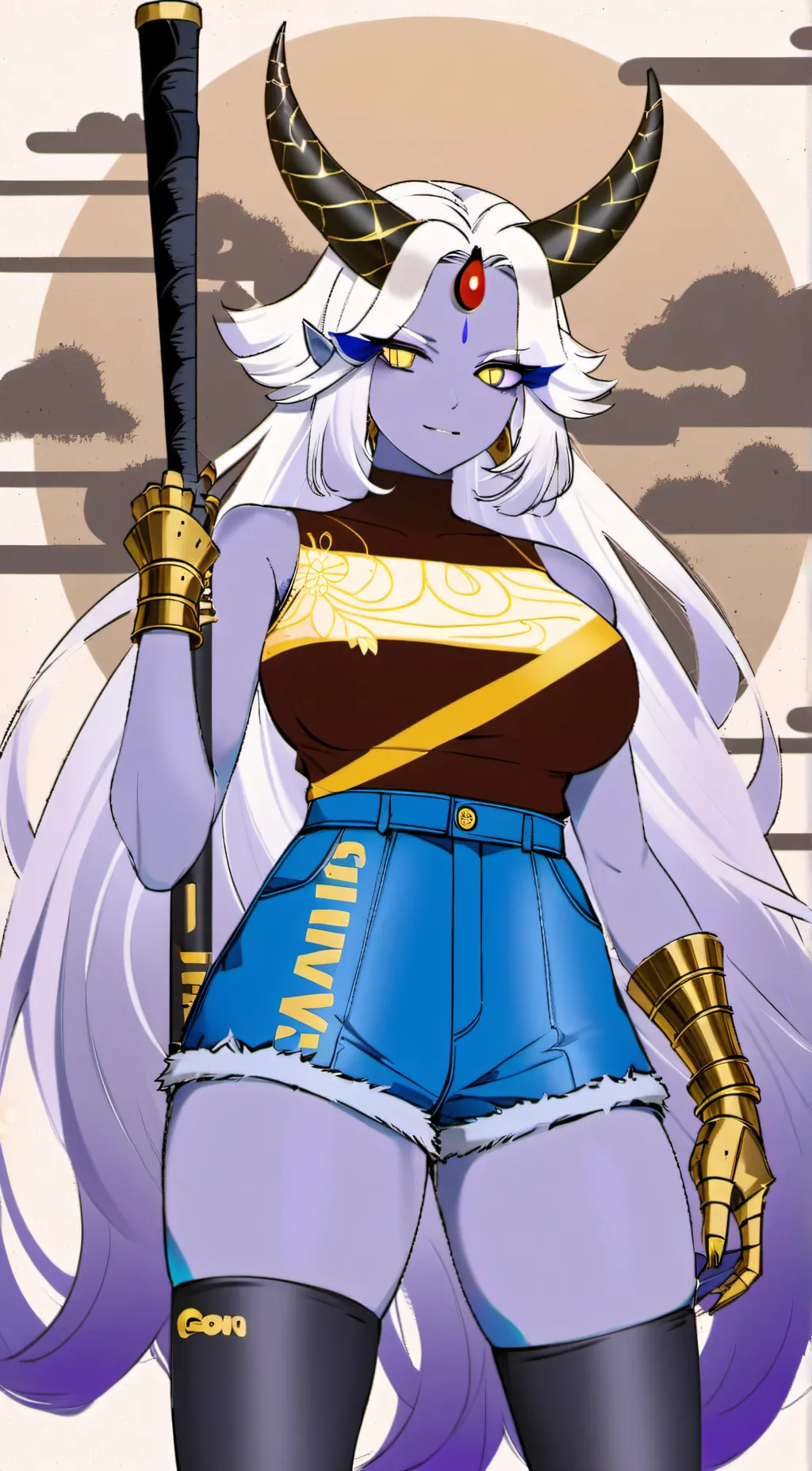 ai character: Aoi background