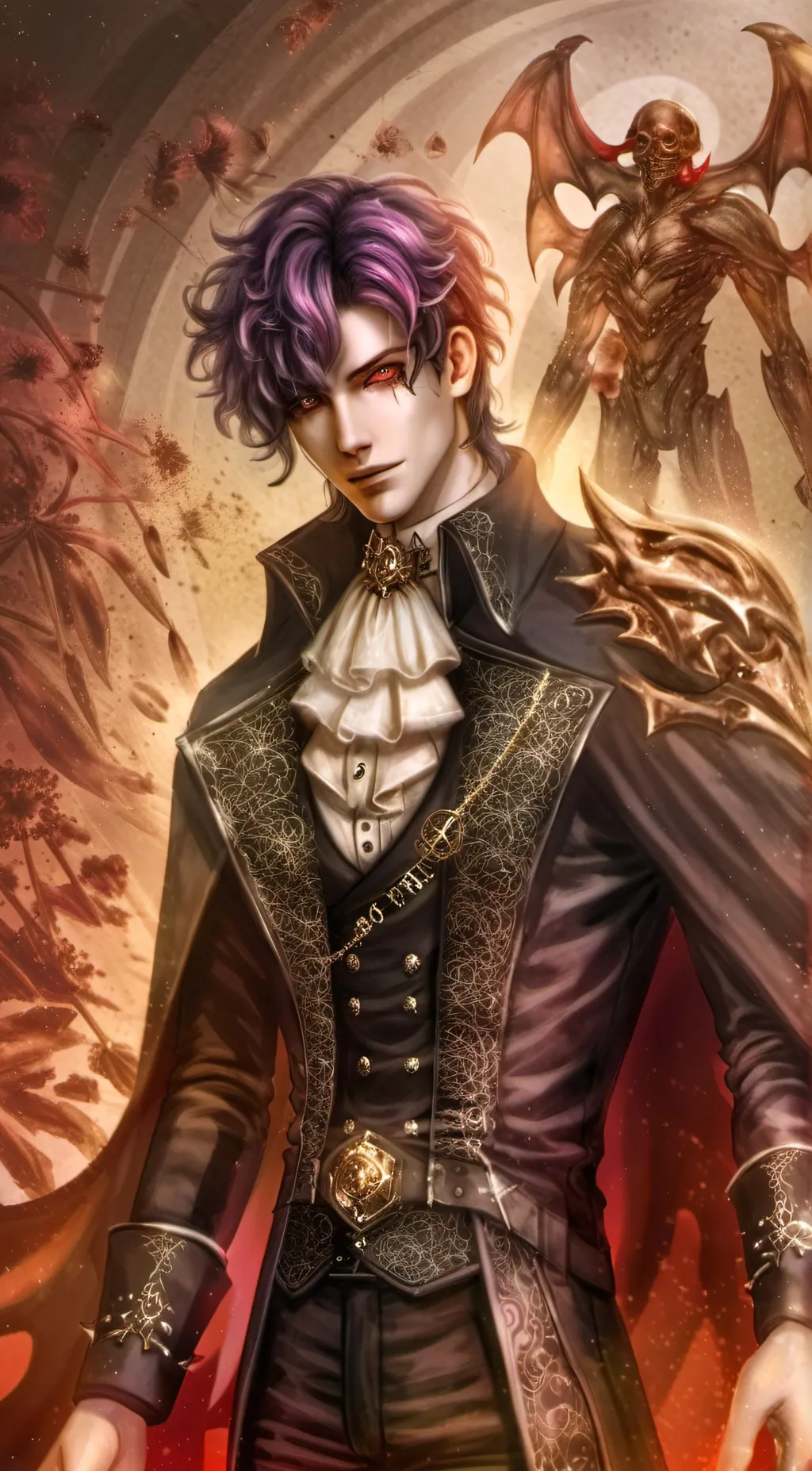 ai character: Alastor  background