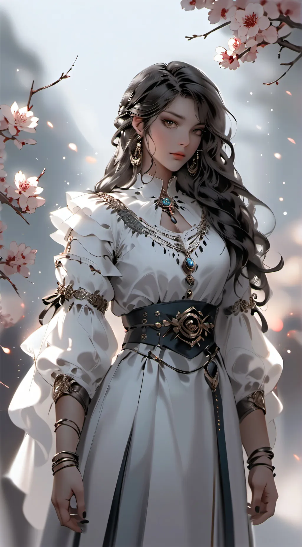 ai character: the  beaty background