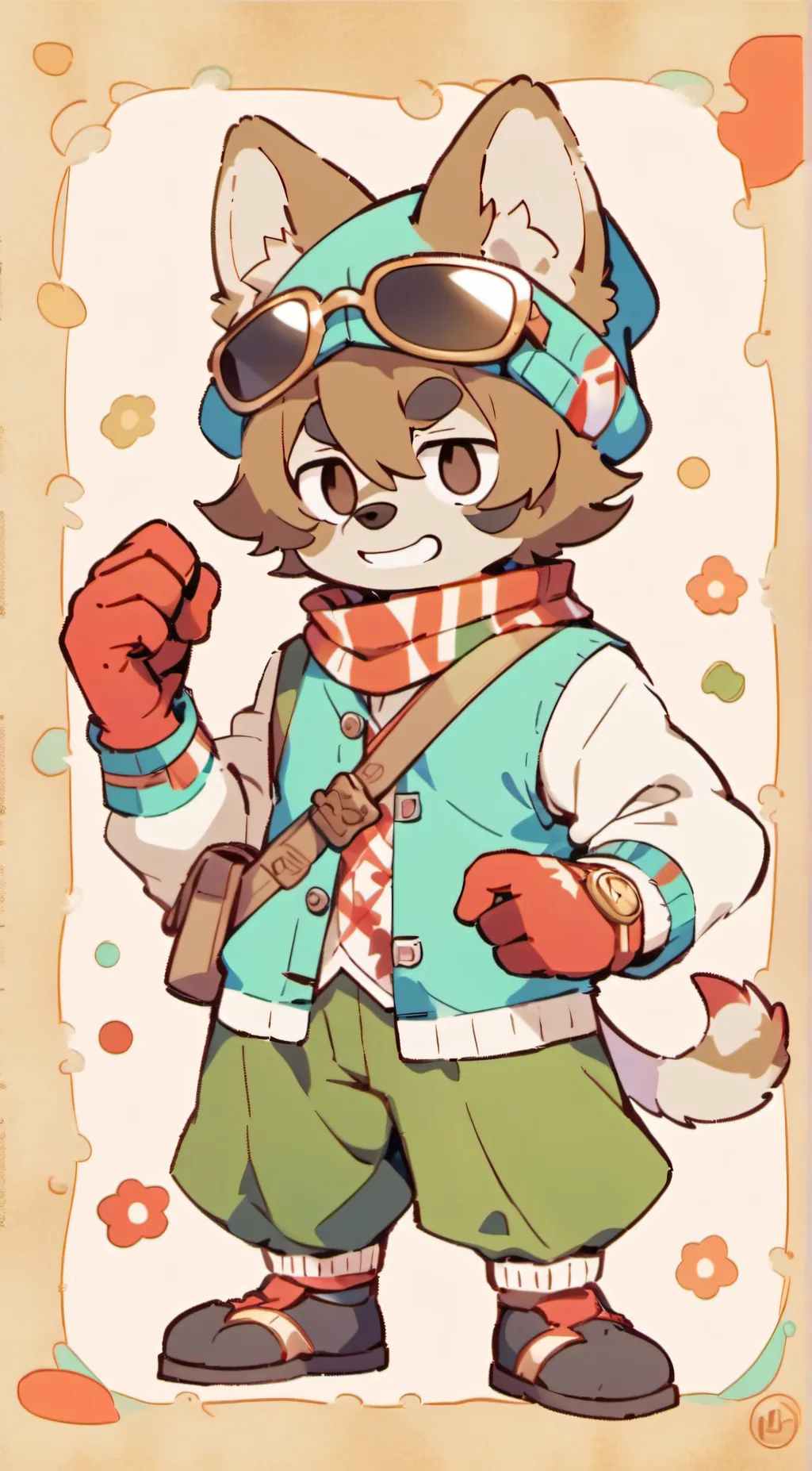 ai character: Dogday background