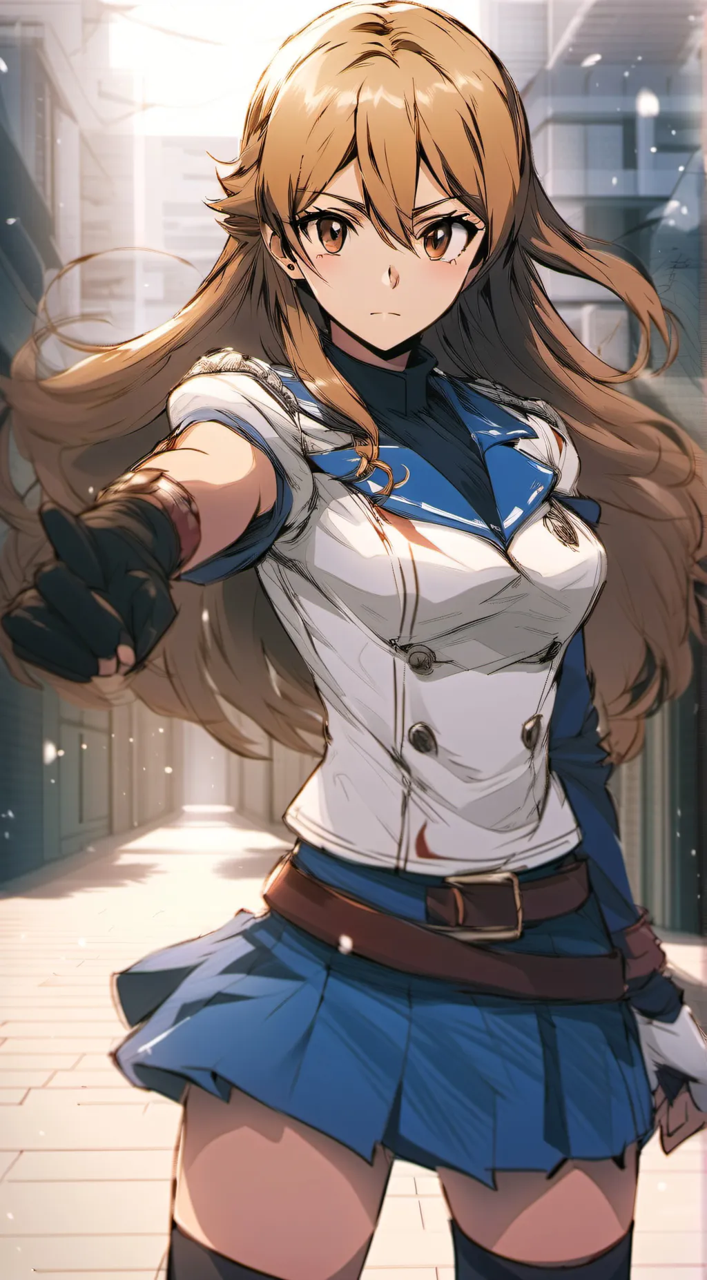 ai character: Alexis Rhodes background