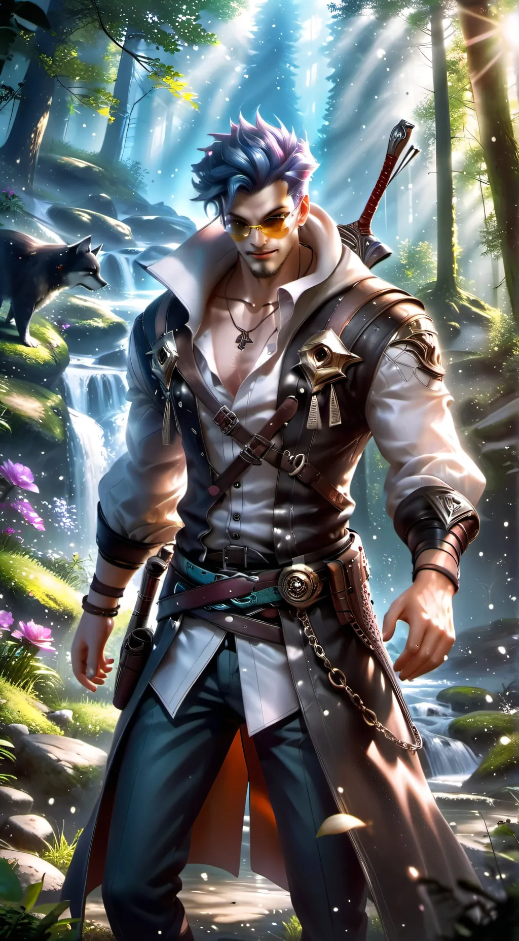 ai character: roger background