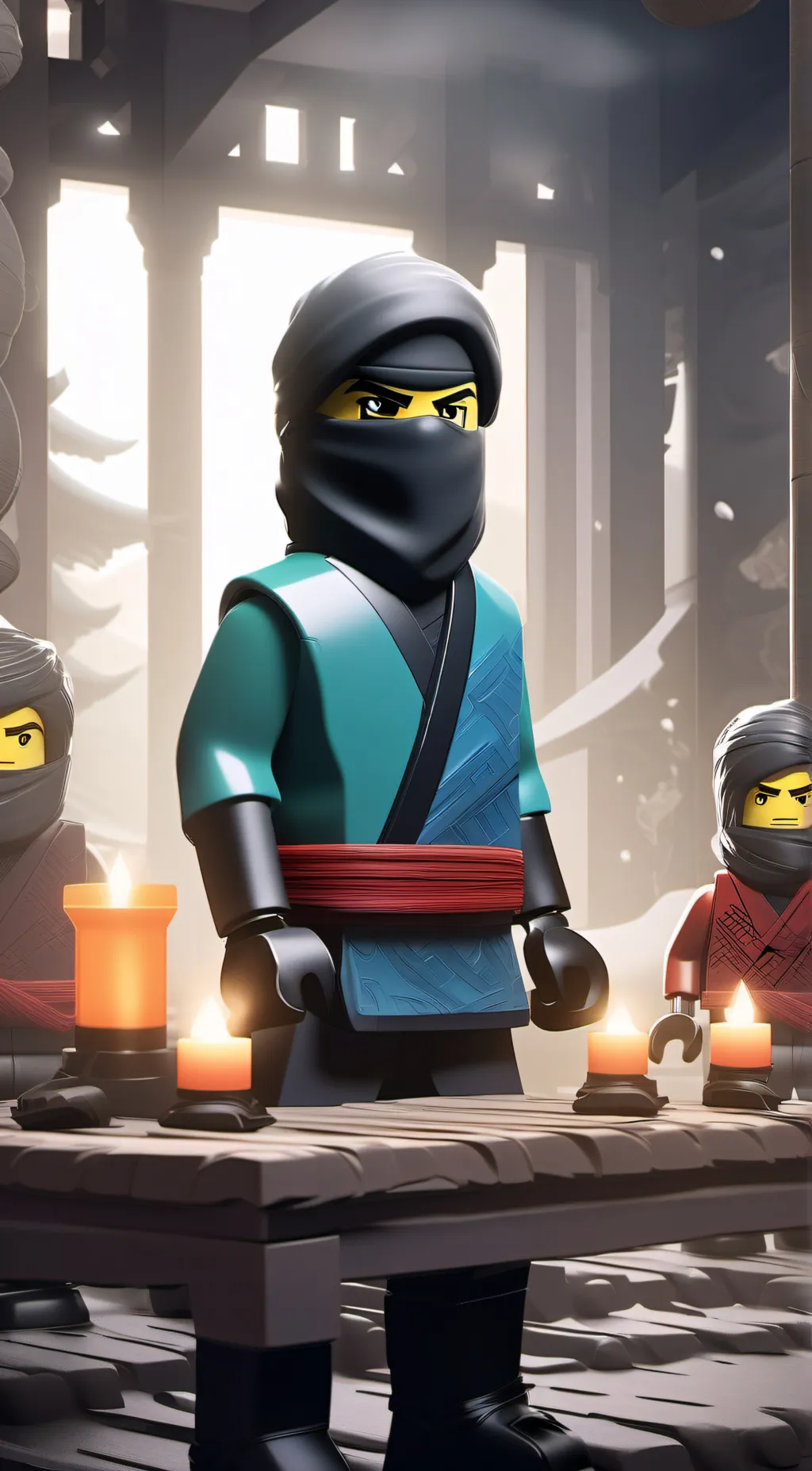 ai character: Ninjago 2 background