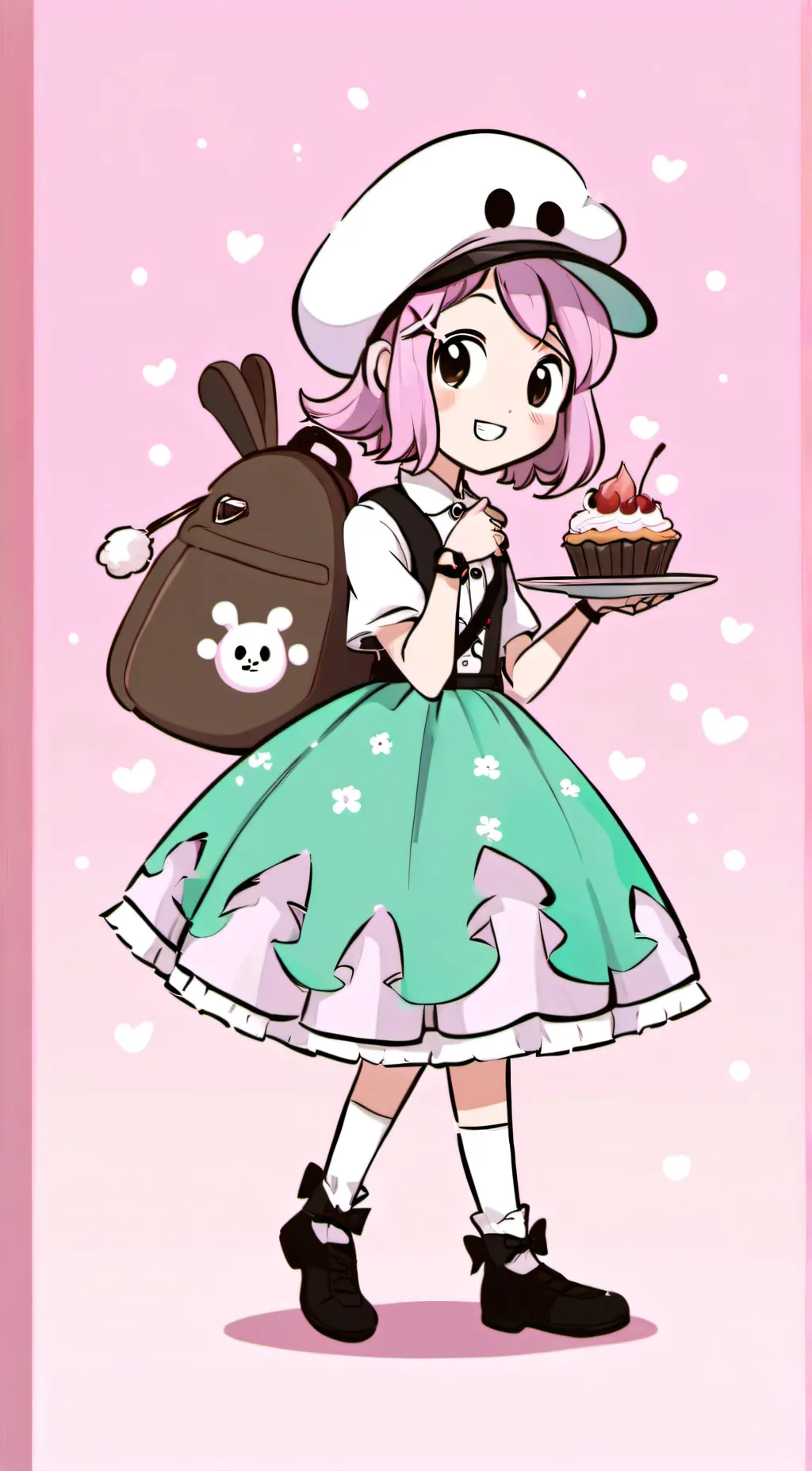 ai character: Crazylandiaworld background