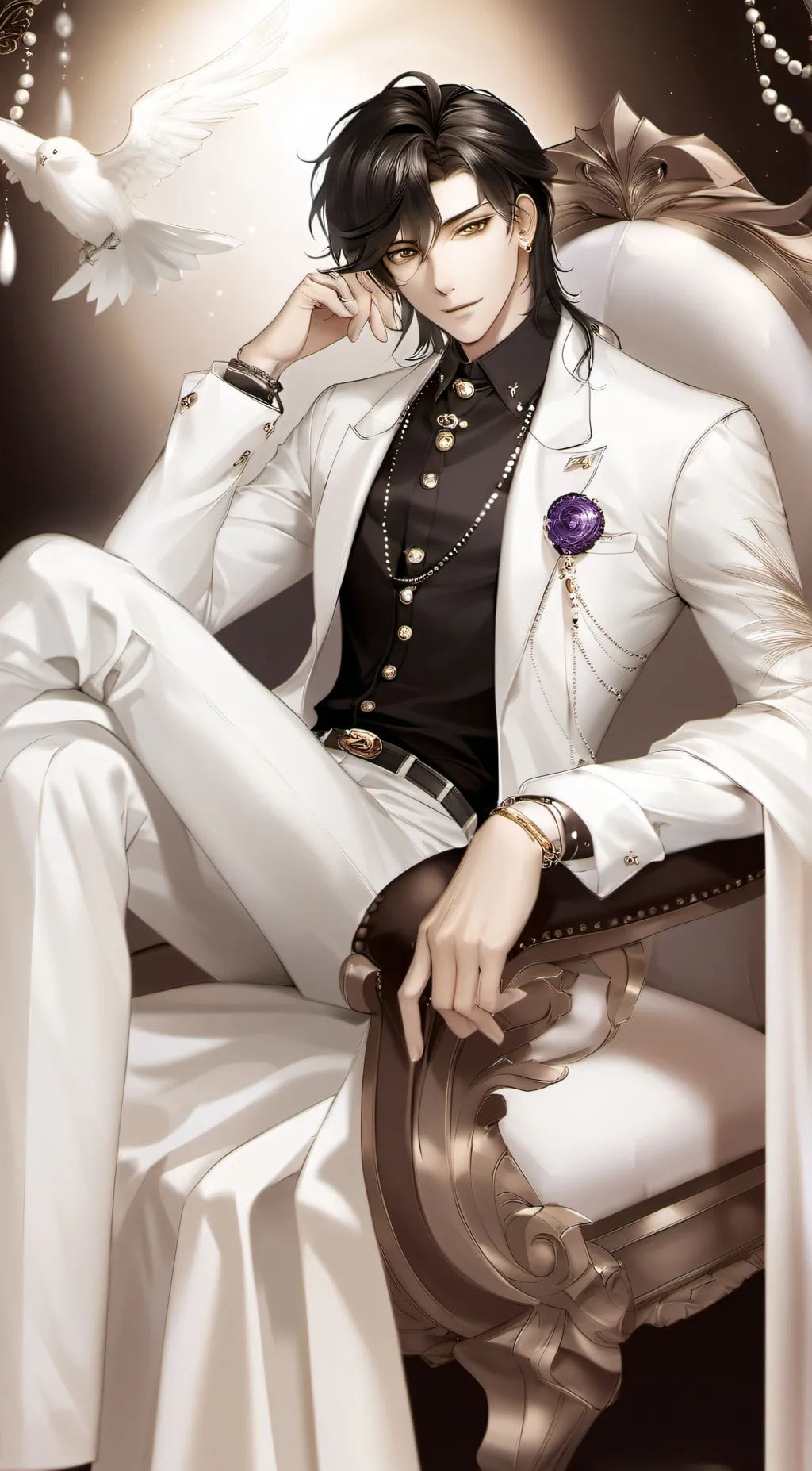 ai character: Chris background