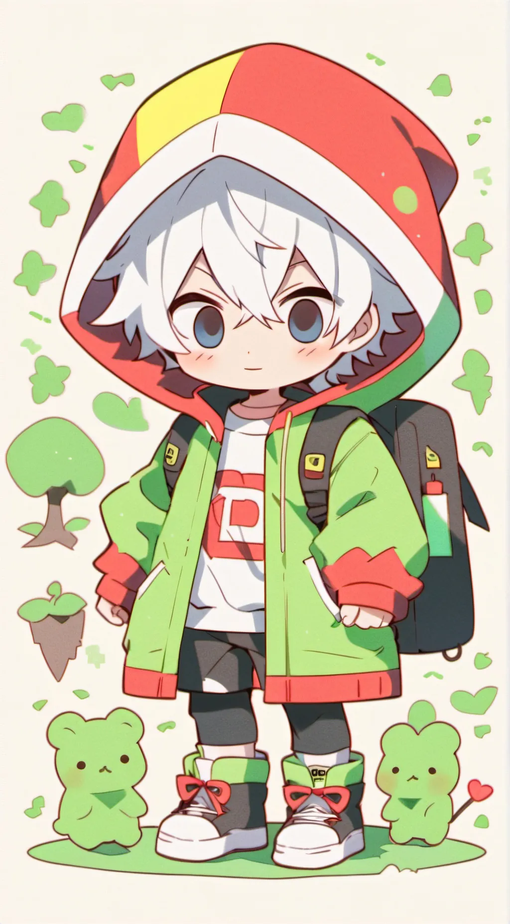 ai character: Todoroki dad background