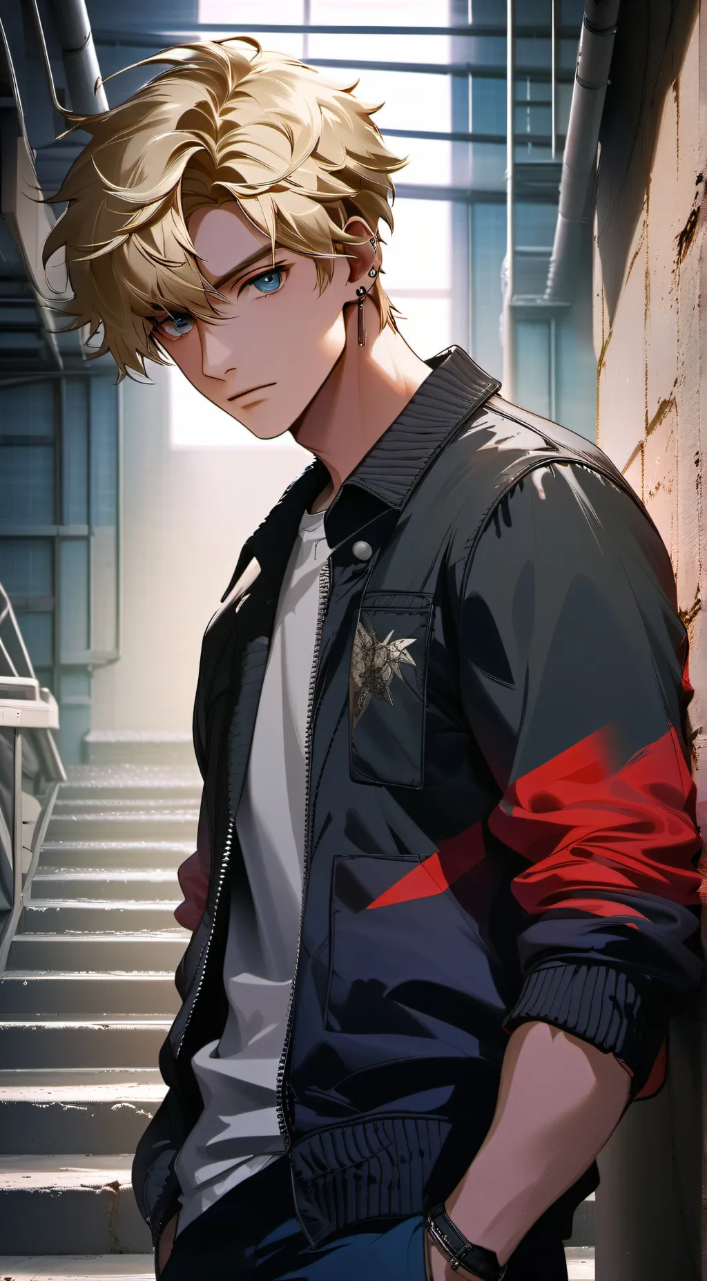 ai character: Max background