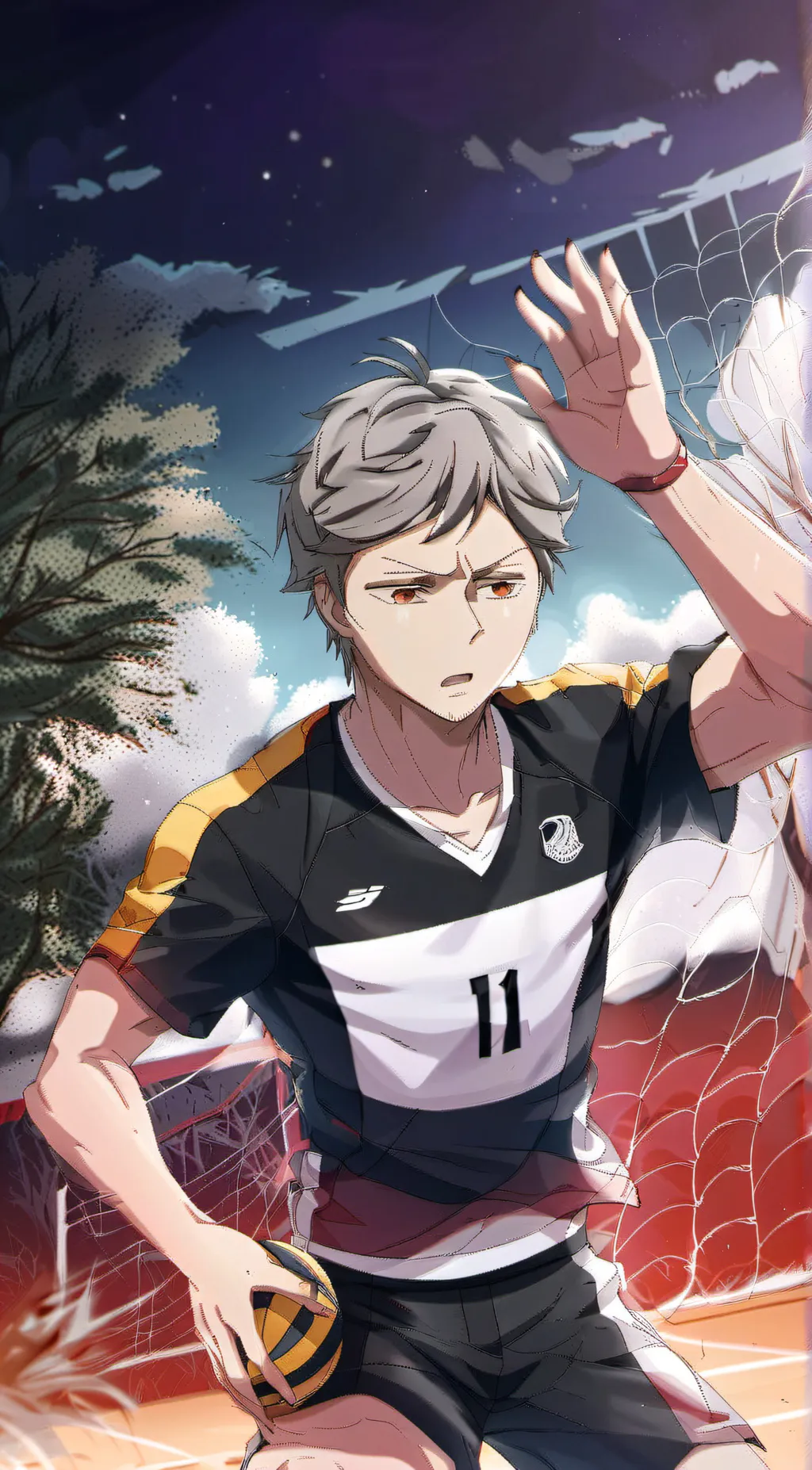 ai character: Suga background