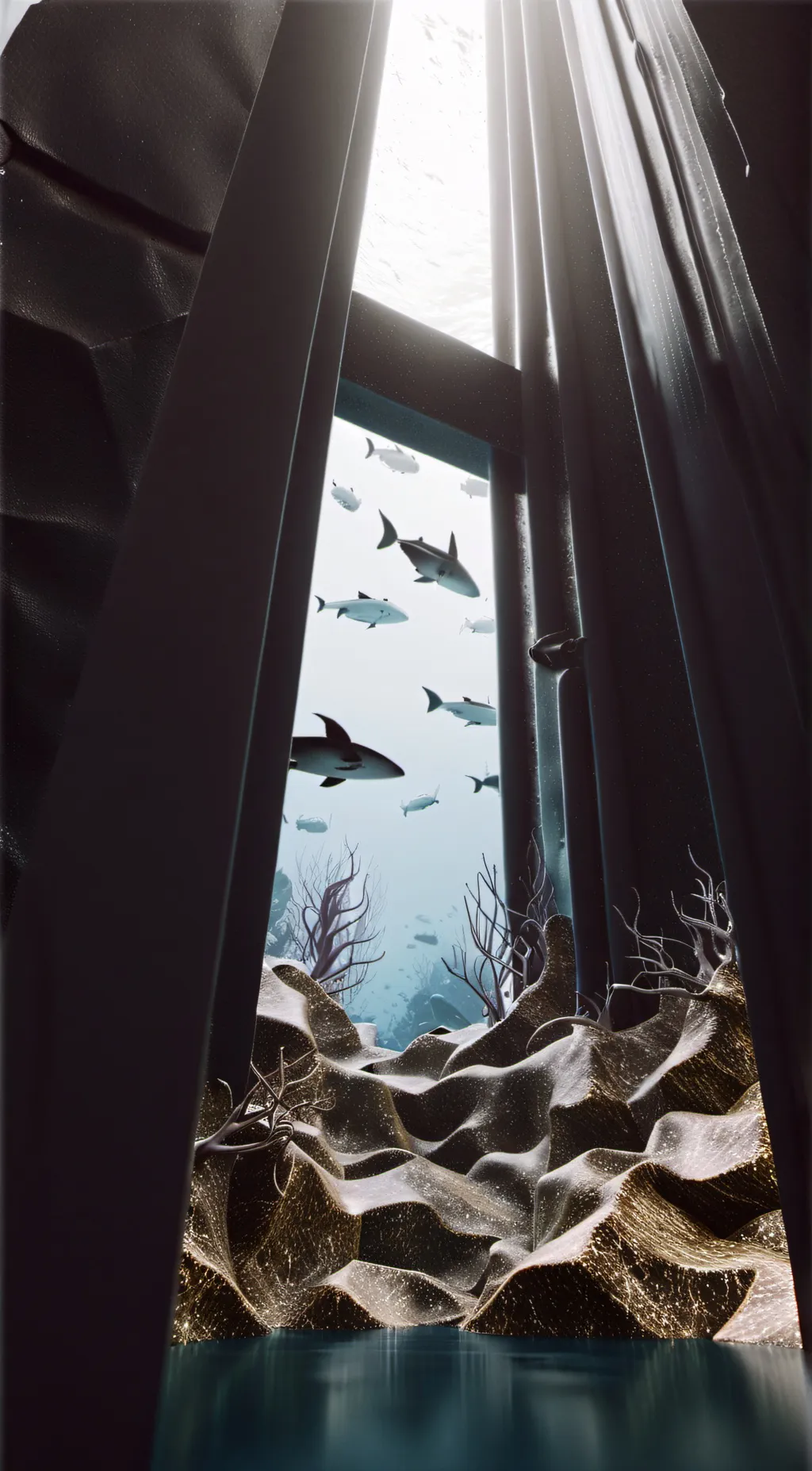 ai character: deep sea AI background