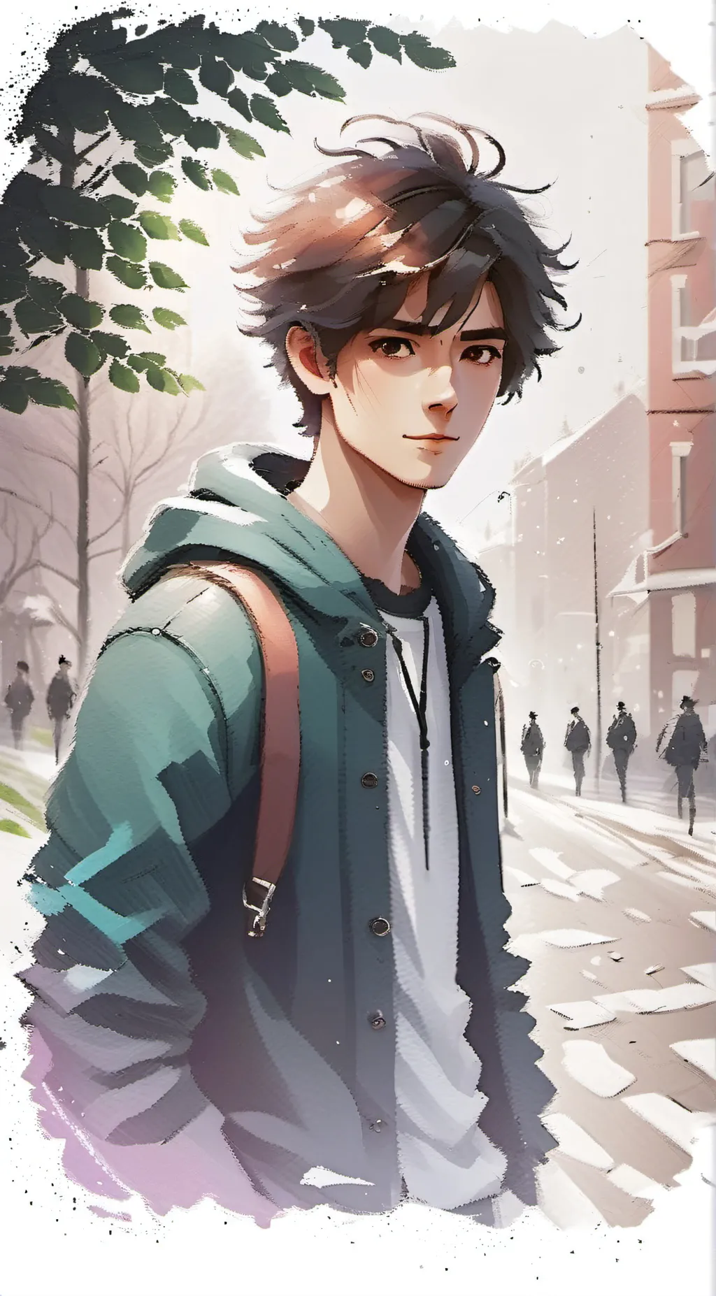 ai character: Luke background