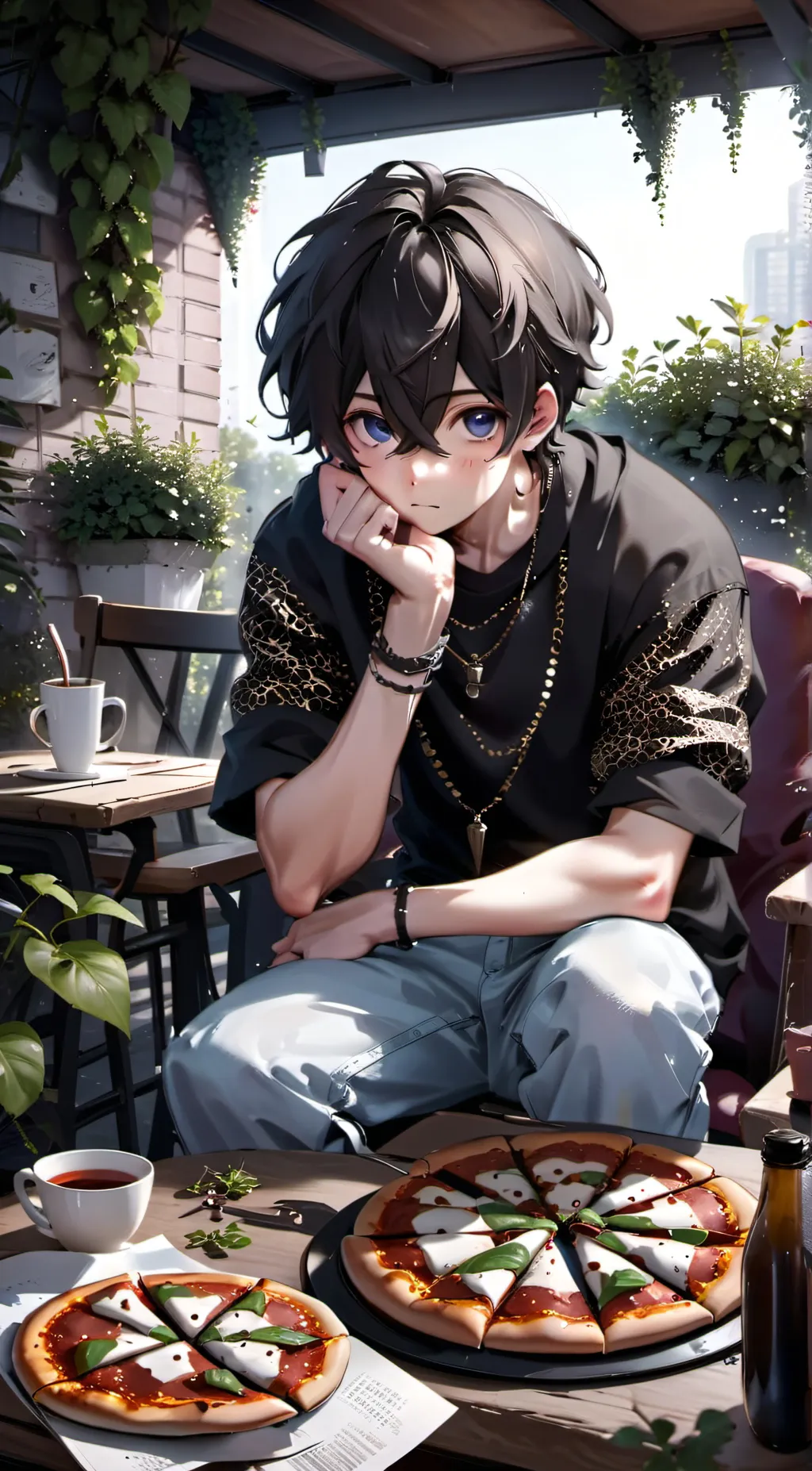 ai character: Asher background